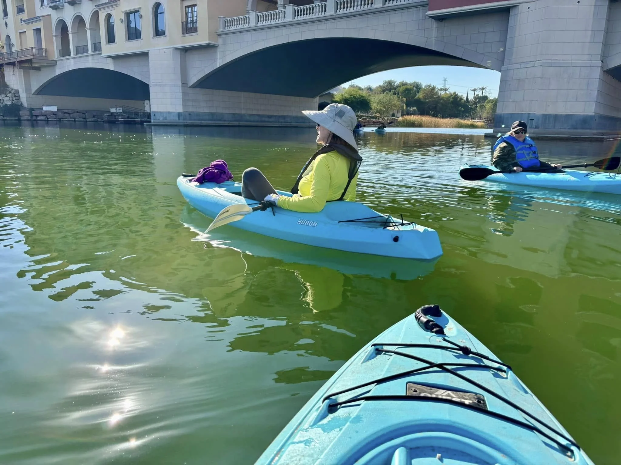 Lake Las Vegas Sport Club kayak.