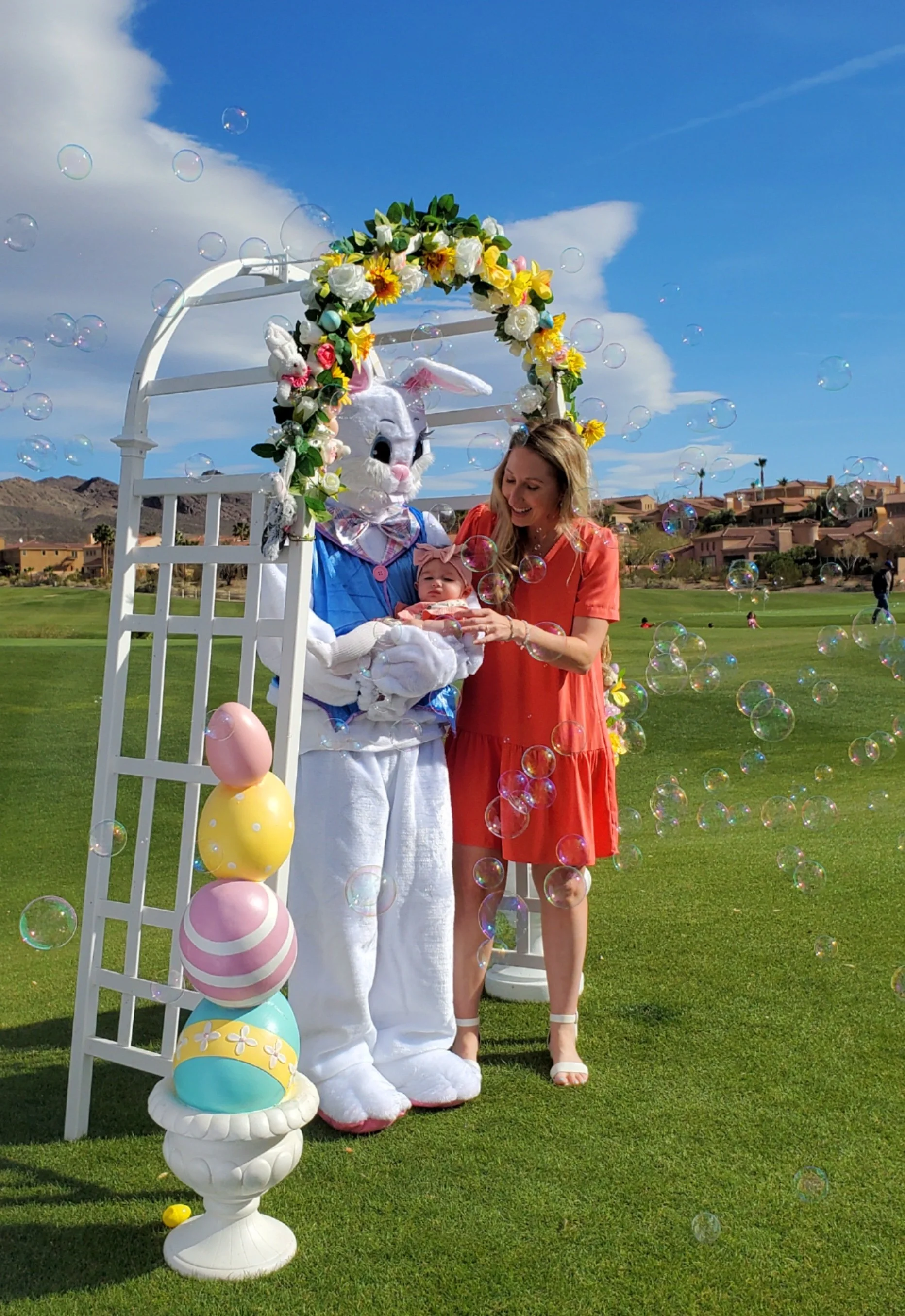 Lake Las Vegas Sport Club Easter Bunny event.