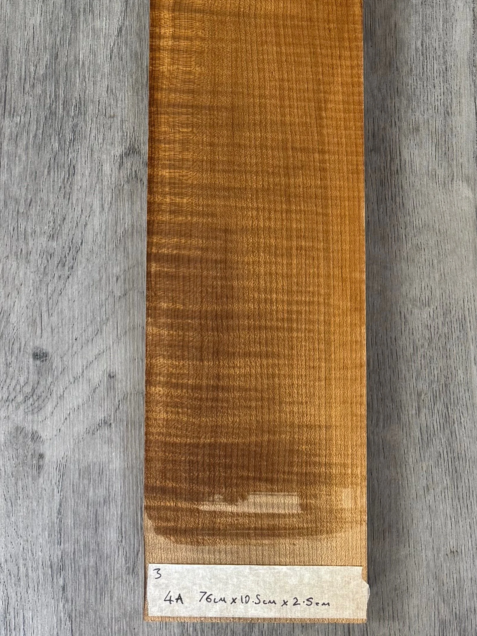 4A roasted maple neck blank #3