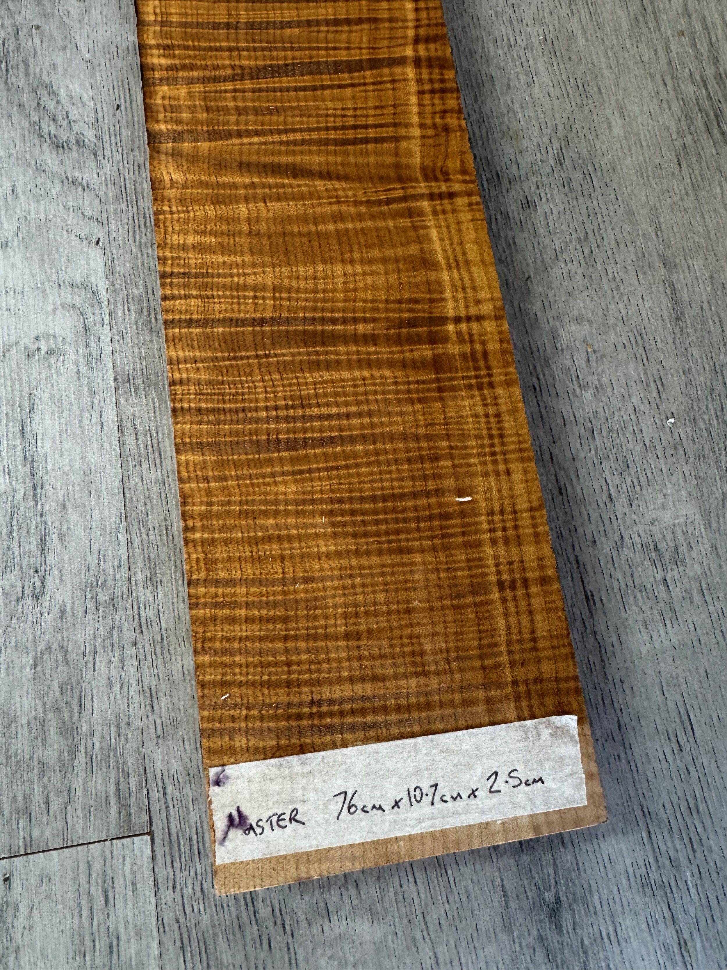 Master Grade roasted maple neck blank #6