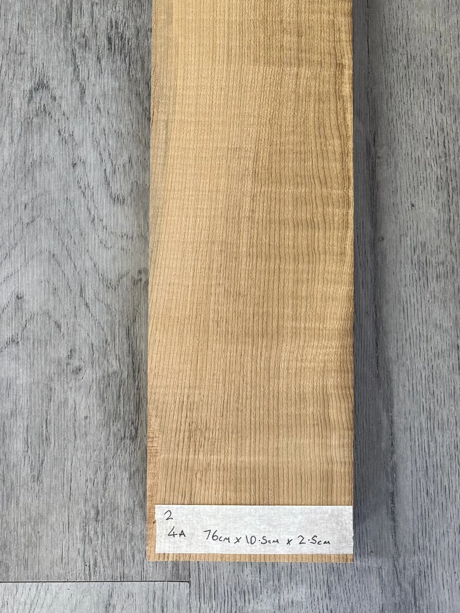 4A roasted maple neck blank #2
