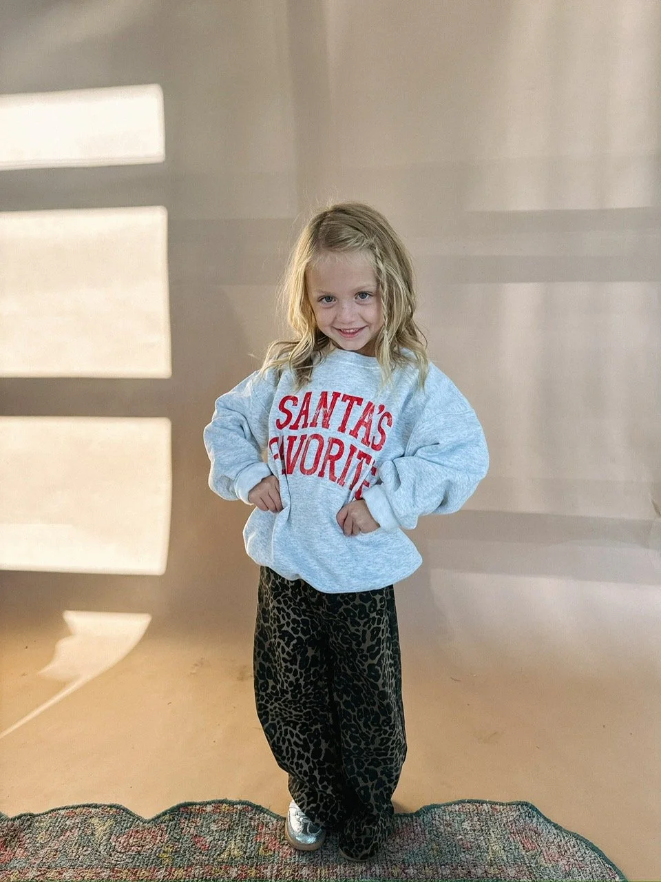 KIDS SANTAS FAVORITE SWEATSHIRT