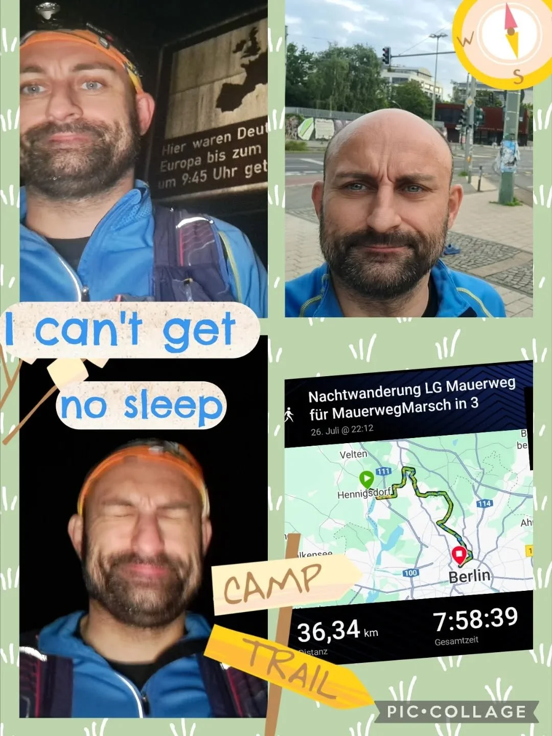 Meine Laufziele habe ich dieses Jahr schon erreicht. Jetzt gilt es in 3 Wochen beim #MauerwegMarsch der @100meilenberlin 100km zu wandern. 
Daher nutzte ich die Vorbereitung einer Gruppenwanderung &uuml;ber 36km auf dem #berlinermauerweg

Mentalit&au