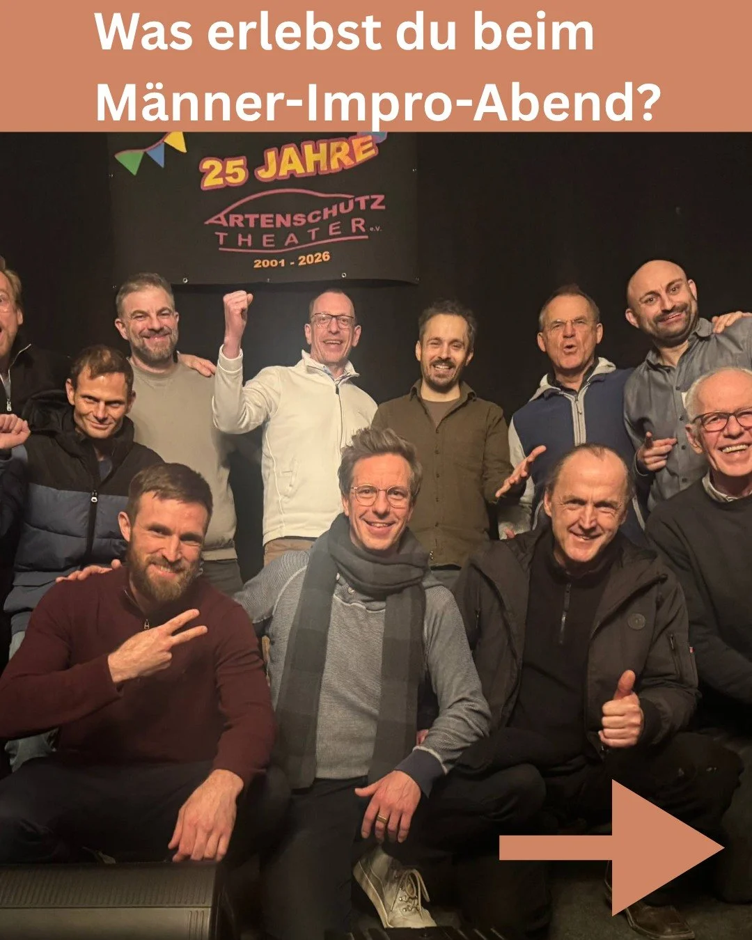 Ich gestalte einen leichten Raum am kommenden Montag.

Der Abend ist nur f&uuml;r M&auml;nner und bietet dir einen gesch&uuml;tzten Rahmen, in dem du Neues ausprobieren kannst, ohne bewertet zu werden. Wir sind in kleine Gruppe, so dass genug Raum f&