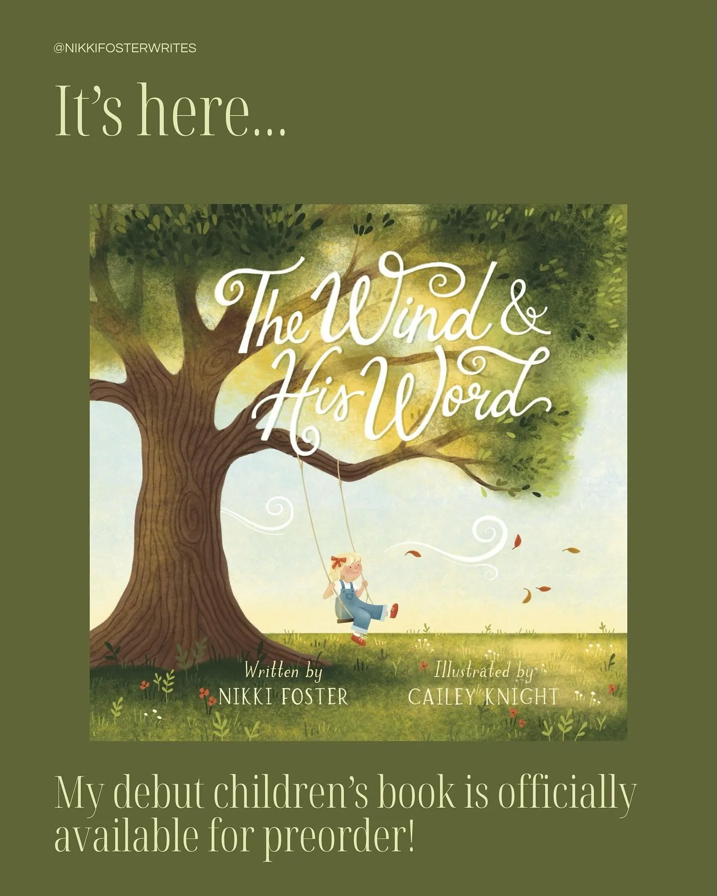 It&rsquo;s here! ✨
The little story that started as a whisper on my porch is officially out in the world for preorder. 

Thank you for showing up for this story, for Ruby, for Cailey, for me. 

Preorders help this tiny seedling of a book grow &mdash;