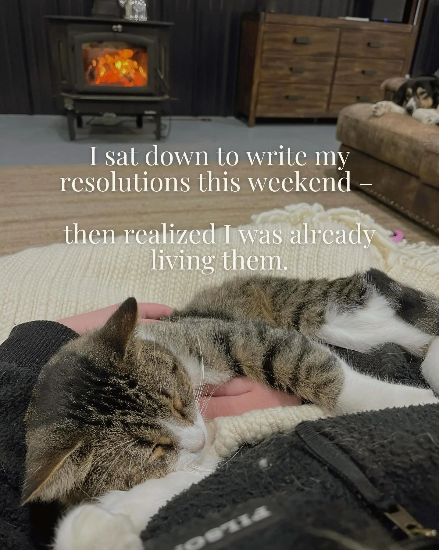 Plot twist: the resolutions were already happening.