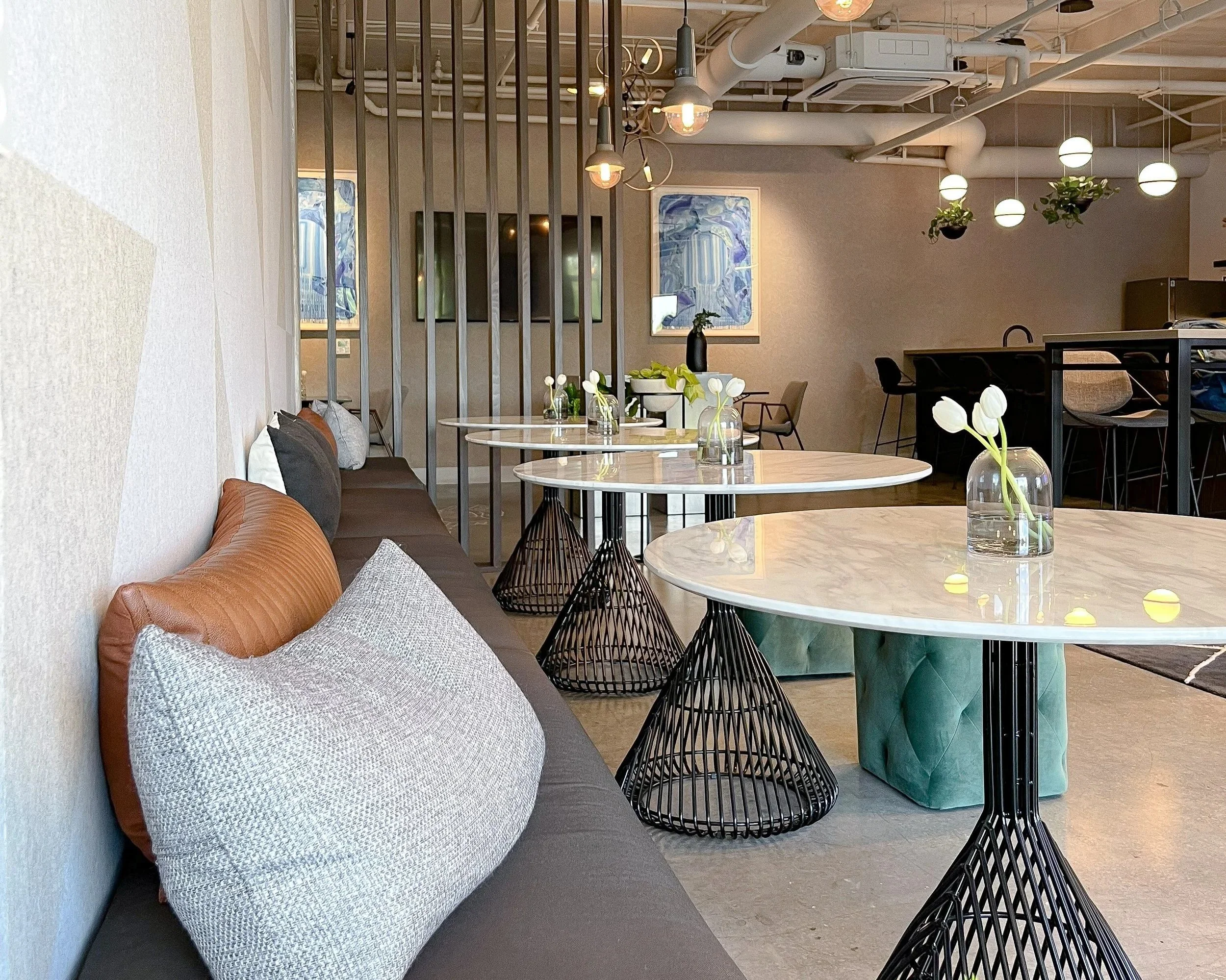  Red Bank Coworking Space 
 A coworking studio that blends historic character with modern design, creating a warm, inviting space for creativity and connection. 
  View Project  