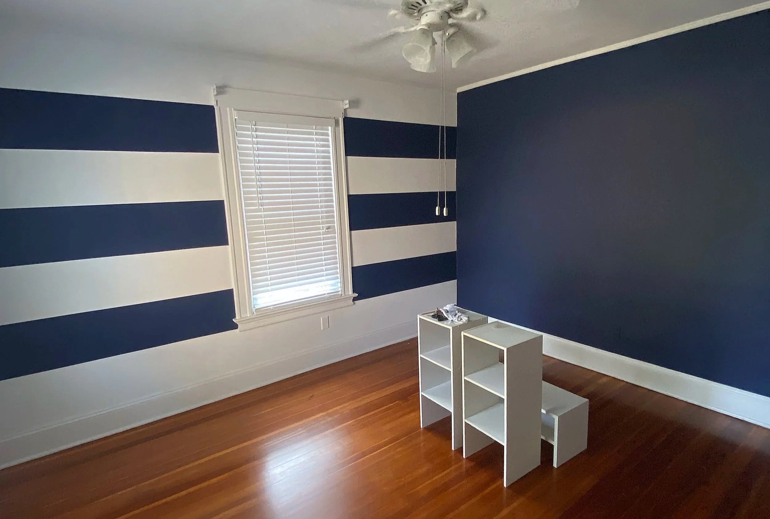 Professionally painted stripes and bold colors. Beautiful craftsmanship and superior paint knowledge in Connecticut.