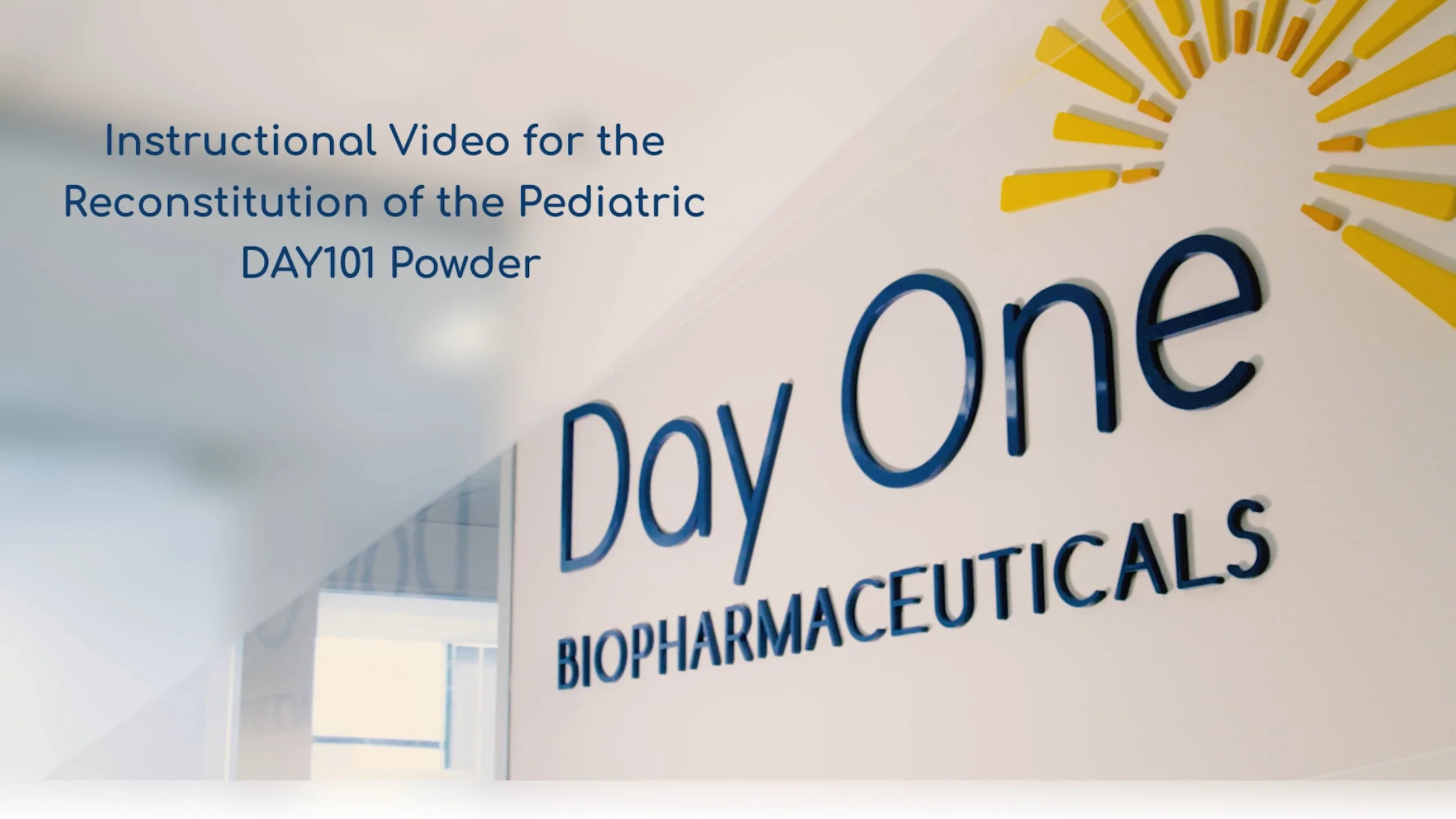  
     
     
         
     

     
     
         Day One Instructional Video 
         A clear, step by step explainer video for a leading biopharmaceutical company, showing healthcare professionals how to safely administer their treatment. A sing