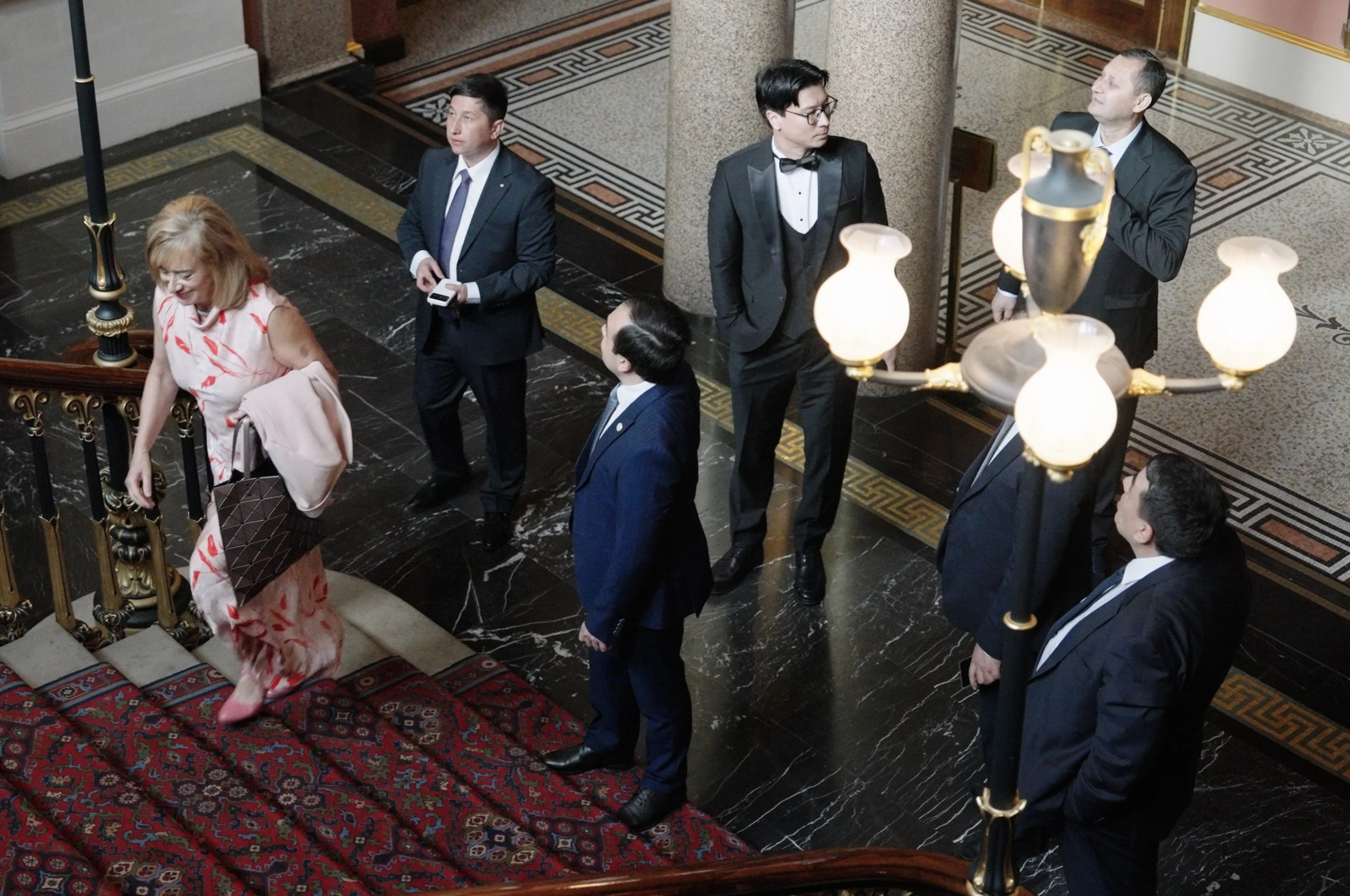 CORPORATE — Formal event team.