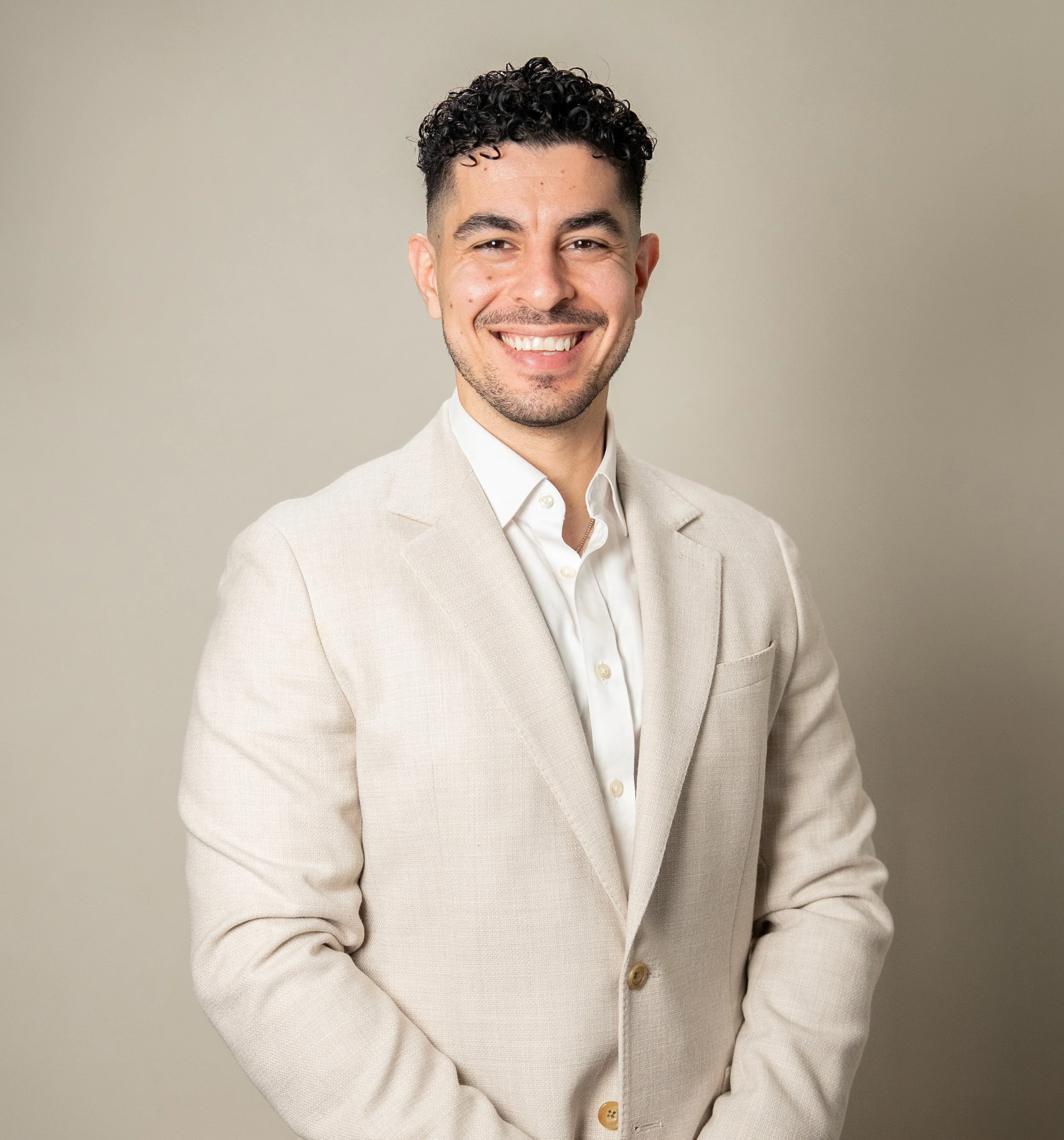 Confident corporate portrait photographed by Ace Media.