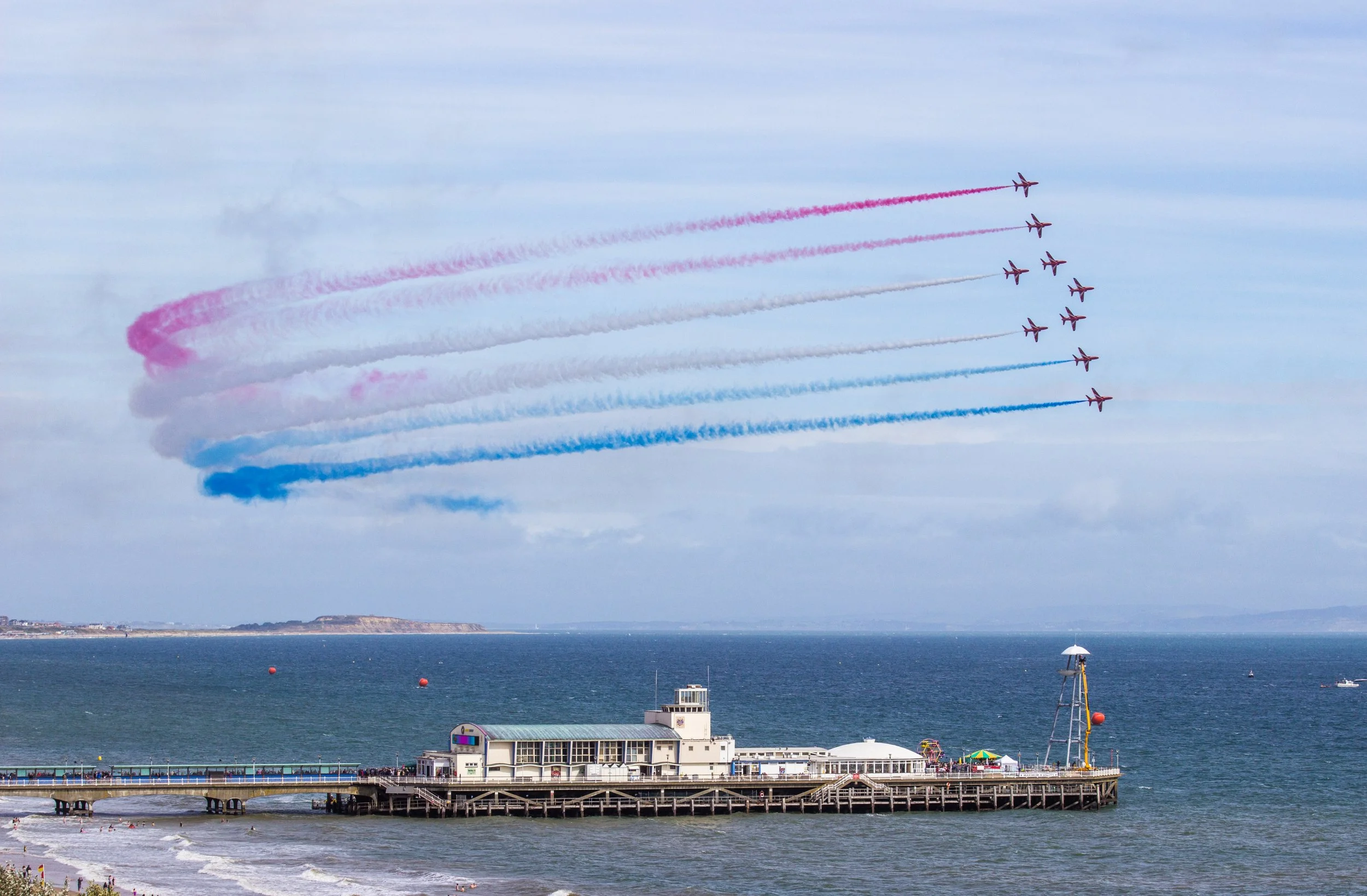 Bournemouth Air Festival — Red Arrows.