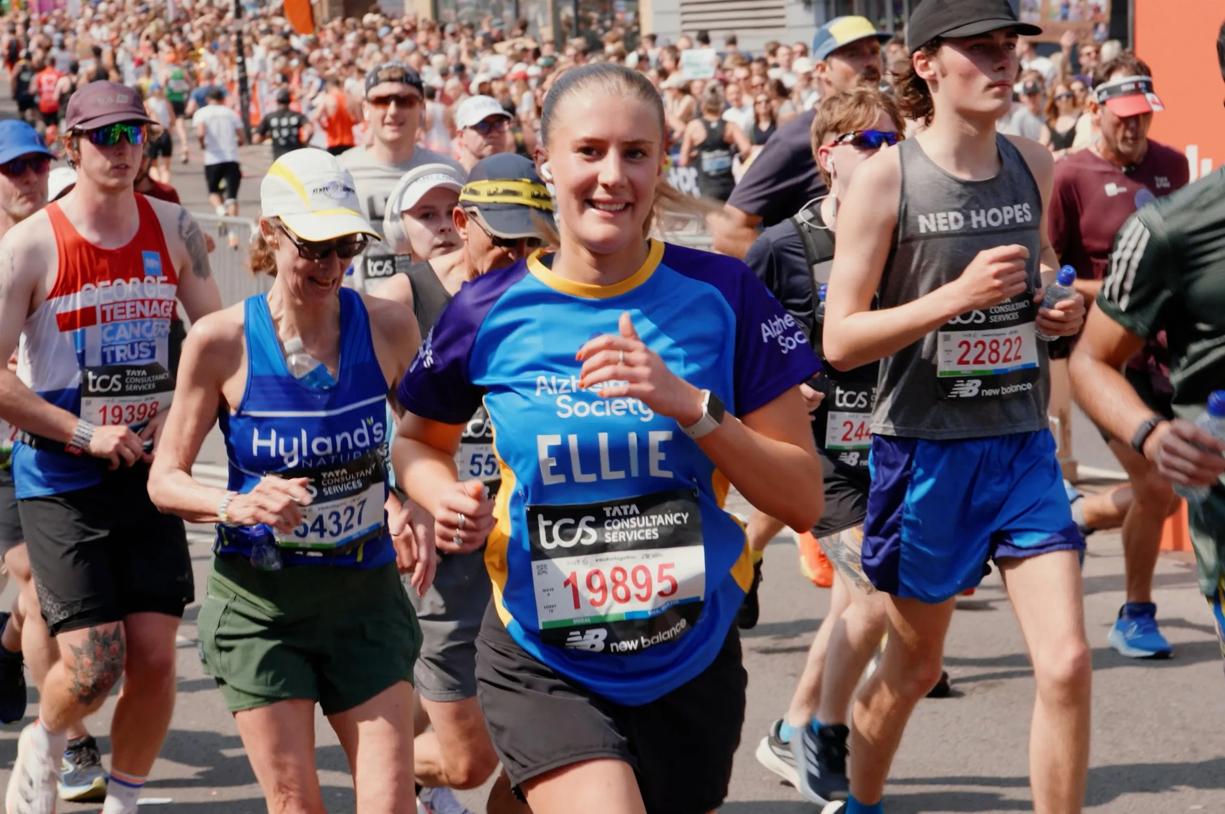 London Marathon — Alzheimer’s Society.
