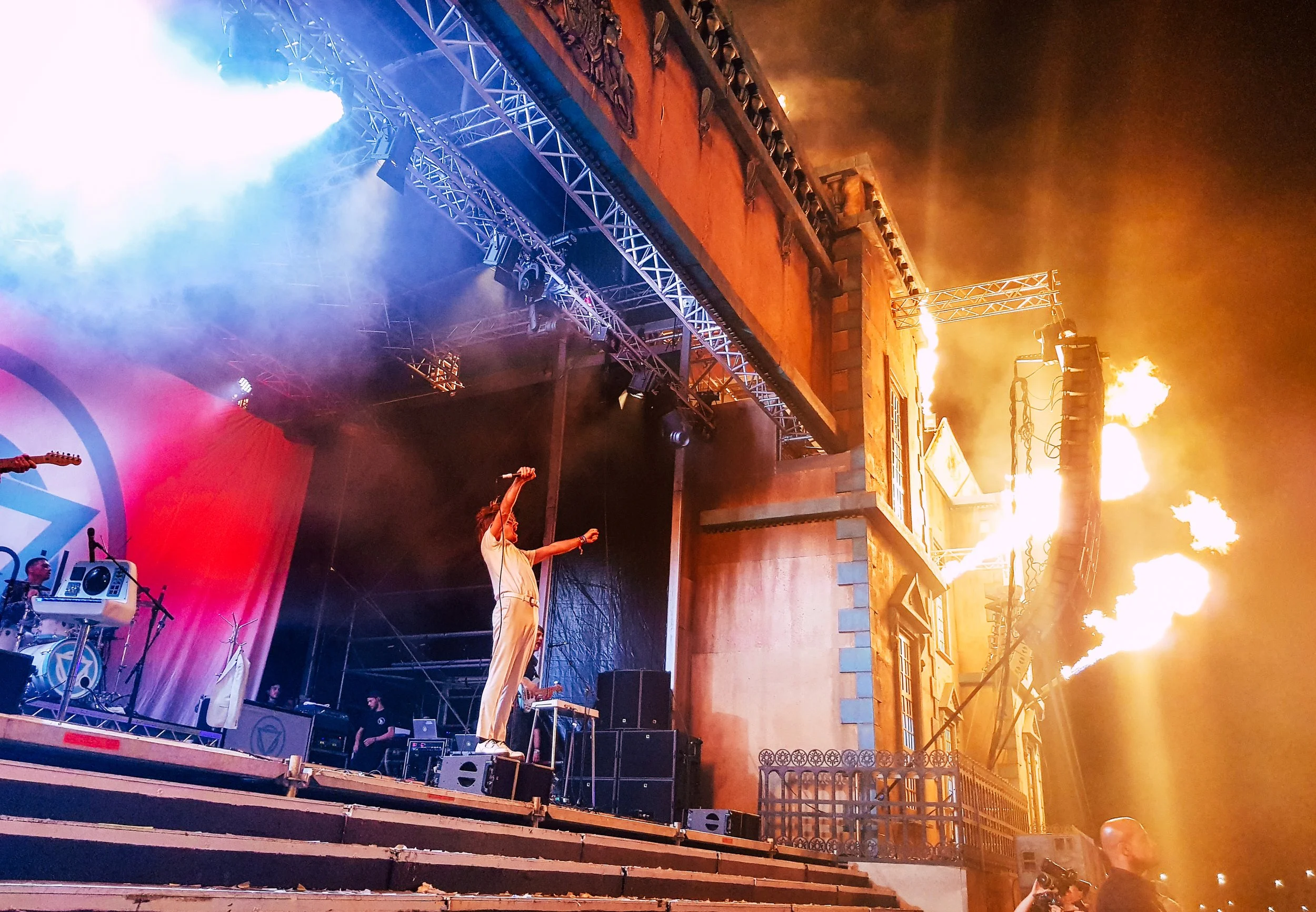 Live event photography with dramatic stage lighting.