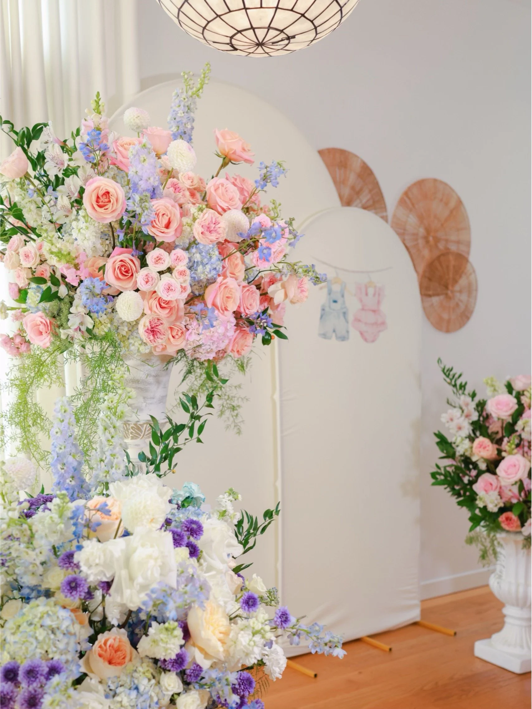 Pastel Garden Gender Reveal