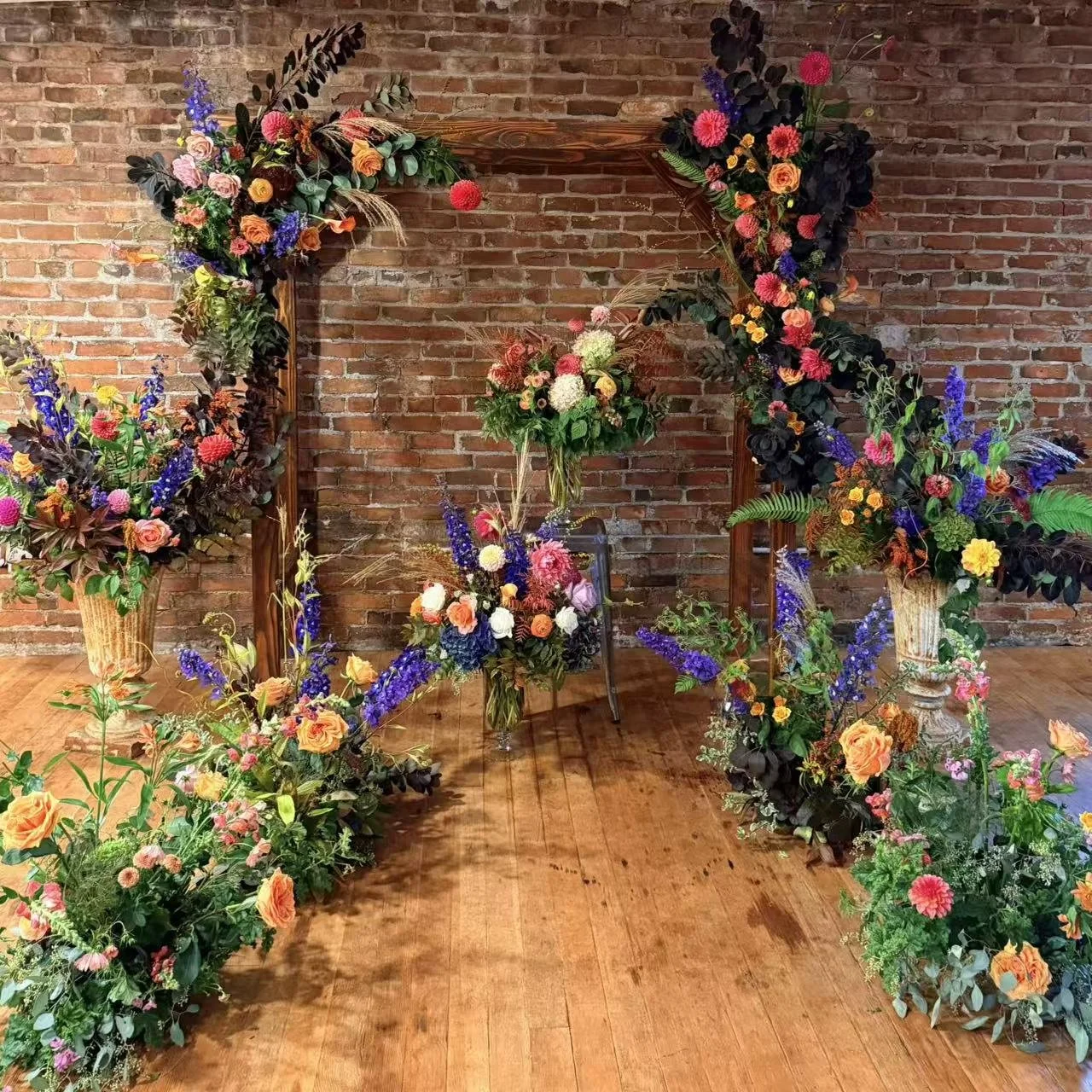 A Woodland Wedding Ceremony
