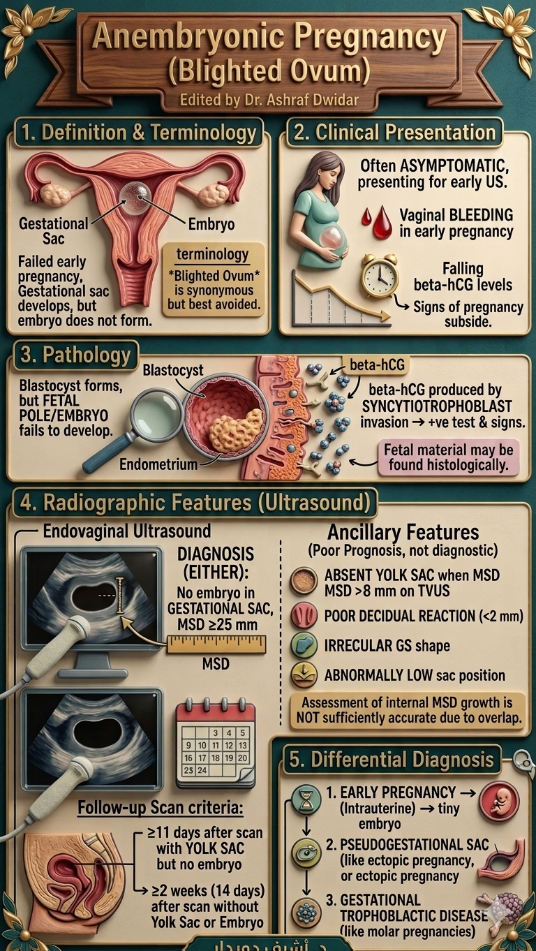 Anembryonic Pregnancy