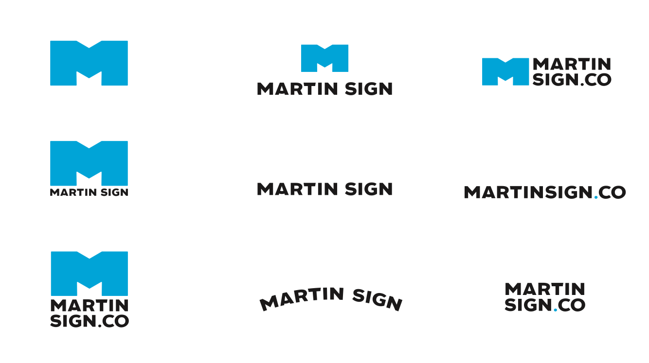 Martin Sign Co. – Brand Refresh & Identity Overhaul — Shawheen ...