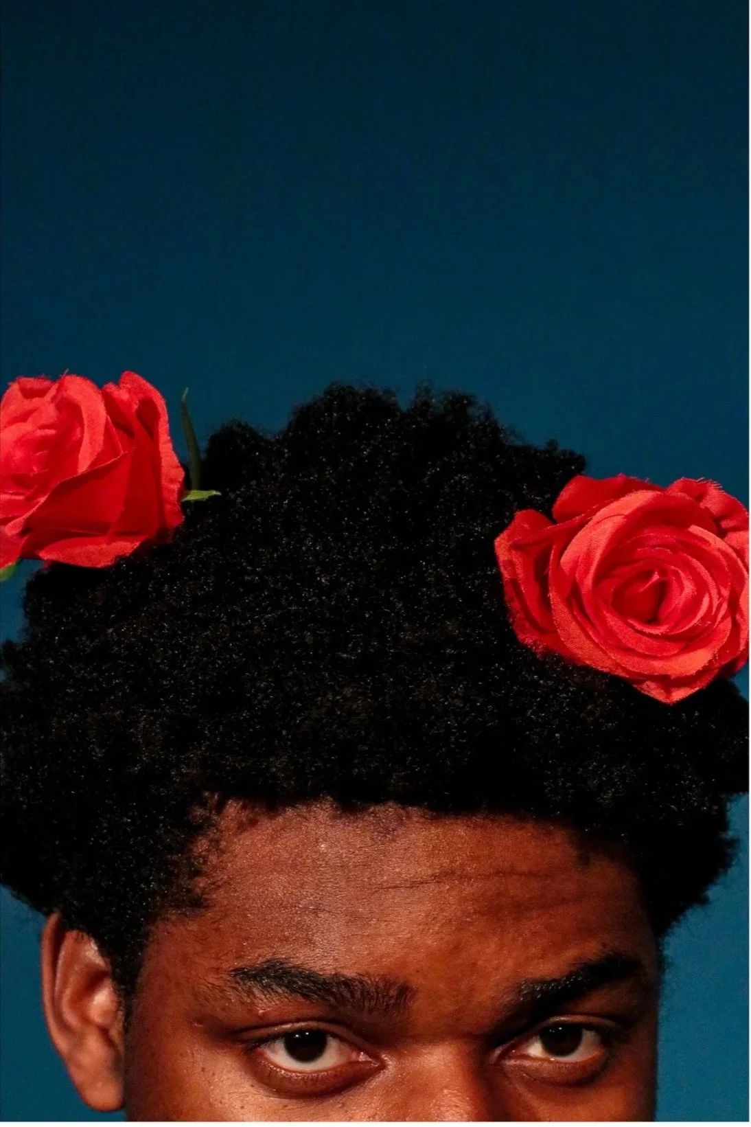 Black Boy and Their Flowers