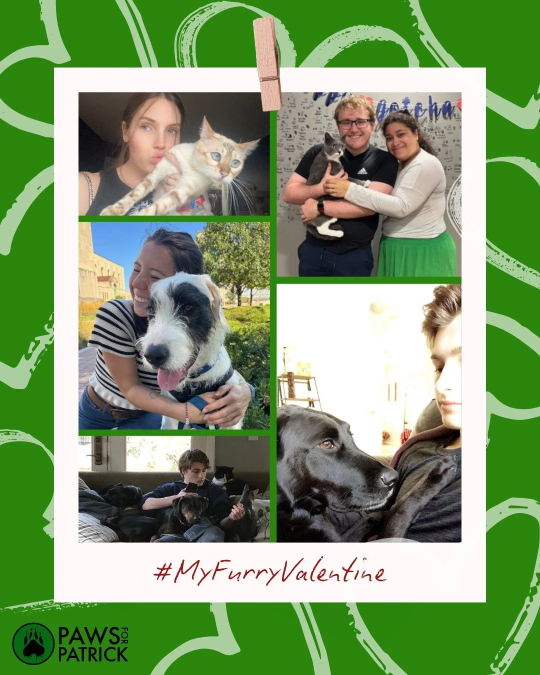 This February, we&rsquo;re celebrating the animals that hold our hearts and protect our peace. Whether they are an official ESA or just your best friend on a bad day, we want to see your #MyFurryValentine.

How to participate:

💚Post a photo or vide
