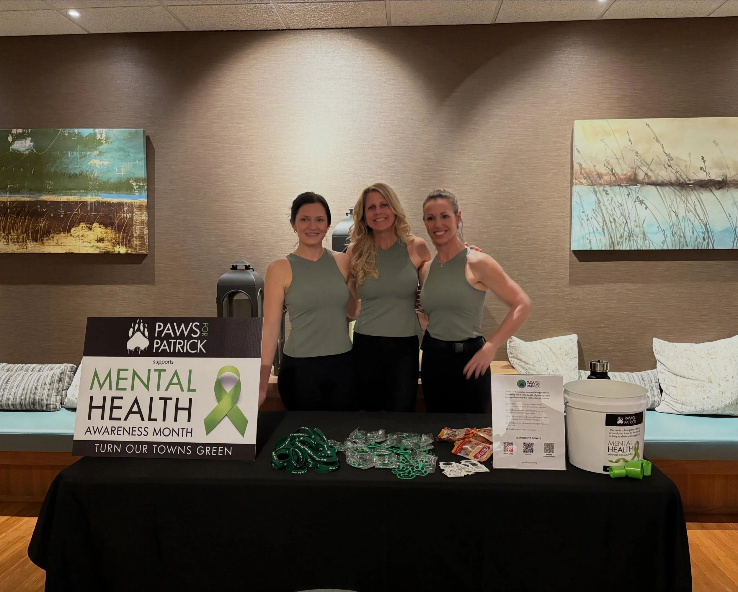 Big THANK YOU to @lifetime.northbrook.group_fit and @lululemon_oldorchard for supporting our 2nd Annual Warrior Sculpt class in honor of Mental Health Awareness Month. 💚

Special shoutout to instructors Cara Snyder, Jeanne, and Alisa for leading an 