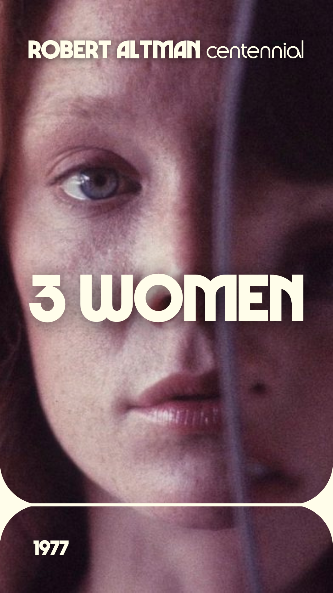 Social media film graphic, 3 WOMEN (1977)
