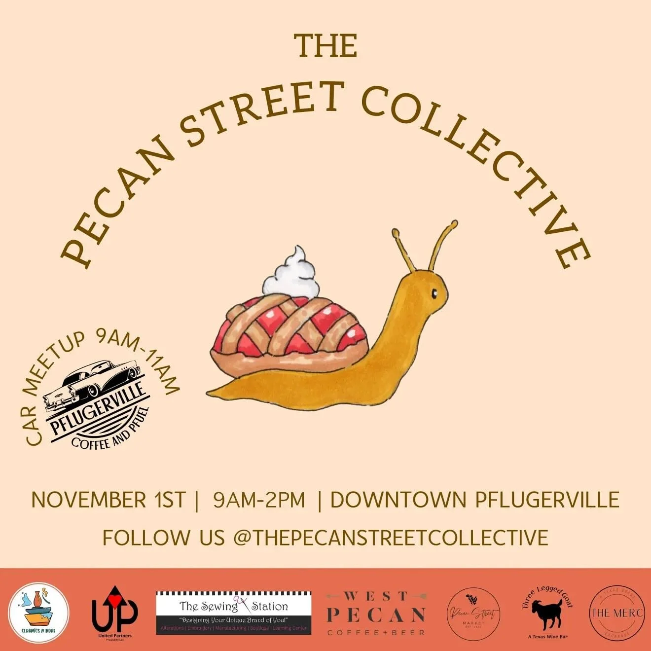 🗓️ Mark your calendar..we are back in 3 weeks! 🗓️

📌Saturday, November 1st
🕰️ 9am-2pm

Tag a friend to join you!
Tell us which vendor you are looking forward to seeing?