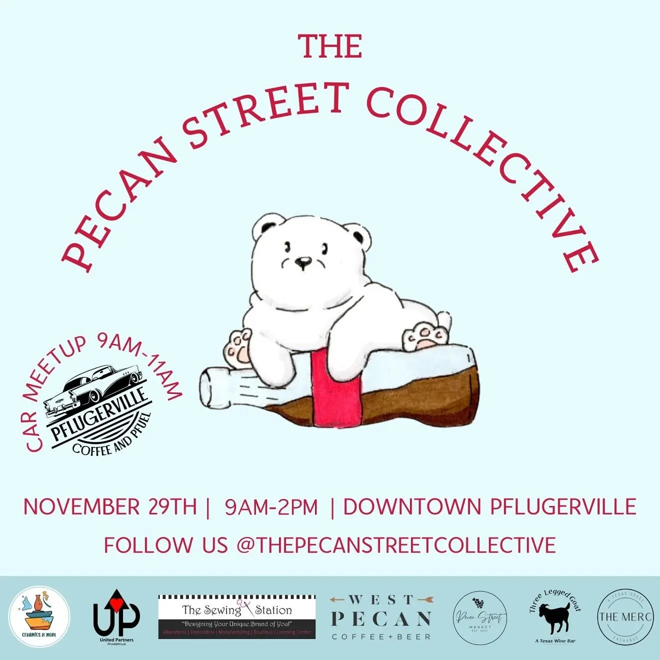 🛍️ Join us for: SMALL BUSINESS SATURDAY 🛍️

🗓️ November 29th
⏰ 9am-2pm

We are back for our last market of the year!! It&rsquo;s the perfect time to stock up for early holiday shopping and support small businesses. 

Grab a friend, grab a coffee a