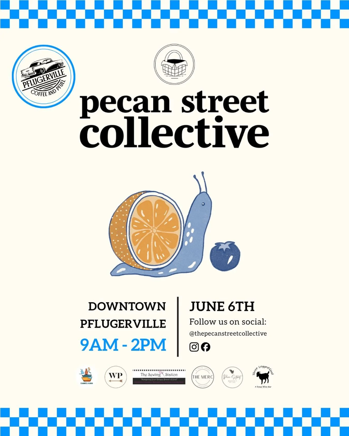 🐌🩷 It&rsquo;s market week and we are so excited to kick off summer with everyone! 🐌🩷

Same time, same places. 9am-2pm

We will have a food truck next to Hassell Dental so you can grab some lunch while you shop. @cousinsmainelobster will be servin