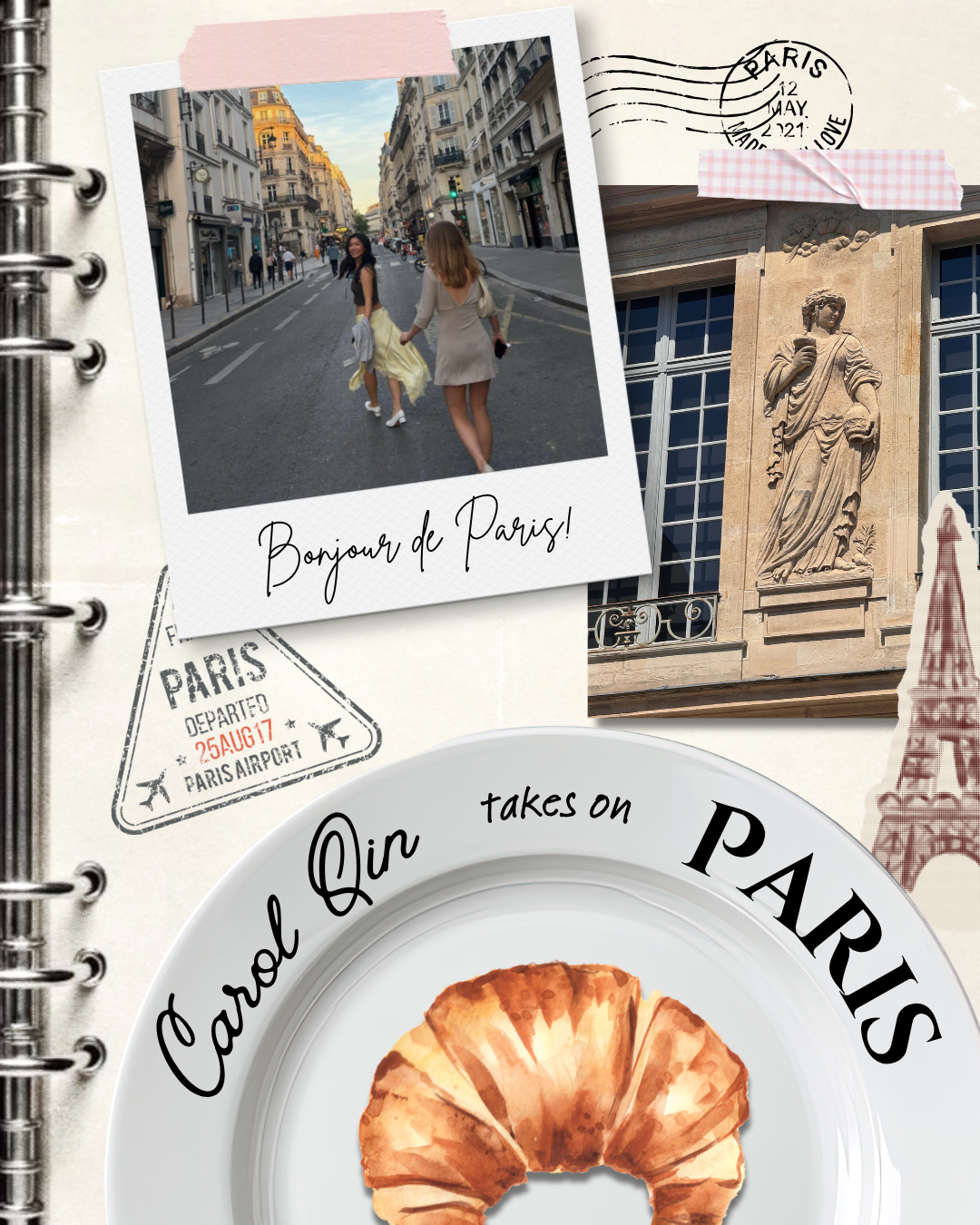 Carol Qin Takes on Paris
