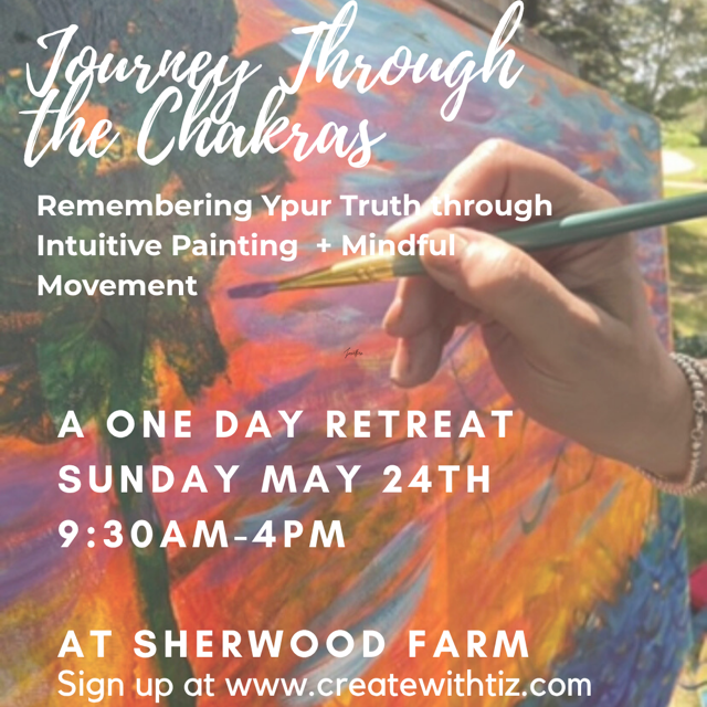 Journey Through the Chakras - Sunday May 24th 9:30am-4:30pm
