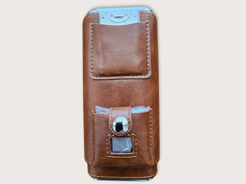 Personalized Cigar Case with Lighter & Cutter