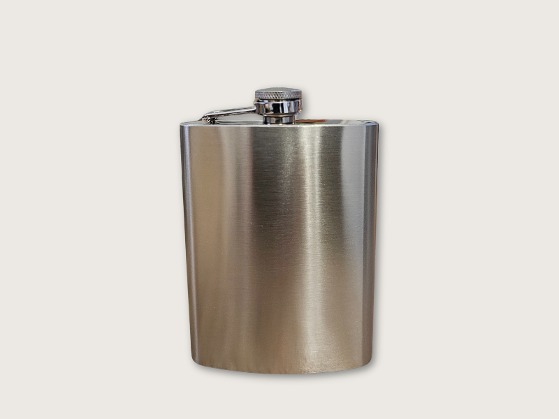 Personalized Laser Engraved Stainless Steel Flask