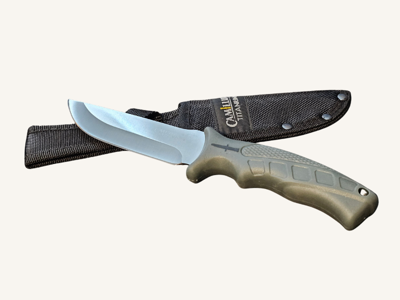 Camillus Fixed Blade Knife | Custom Blade Engraving