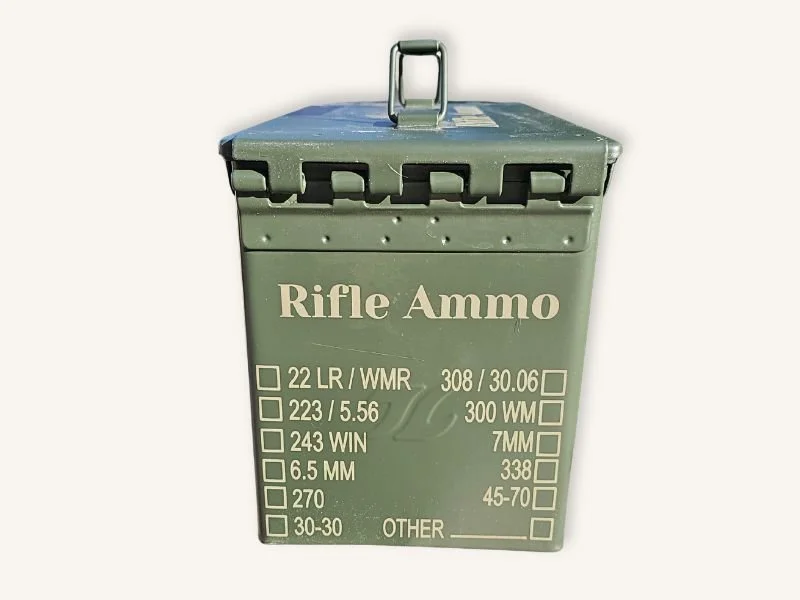 Custom Engravable Metal Ammo Can