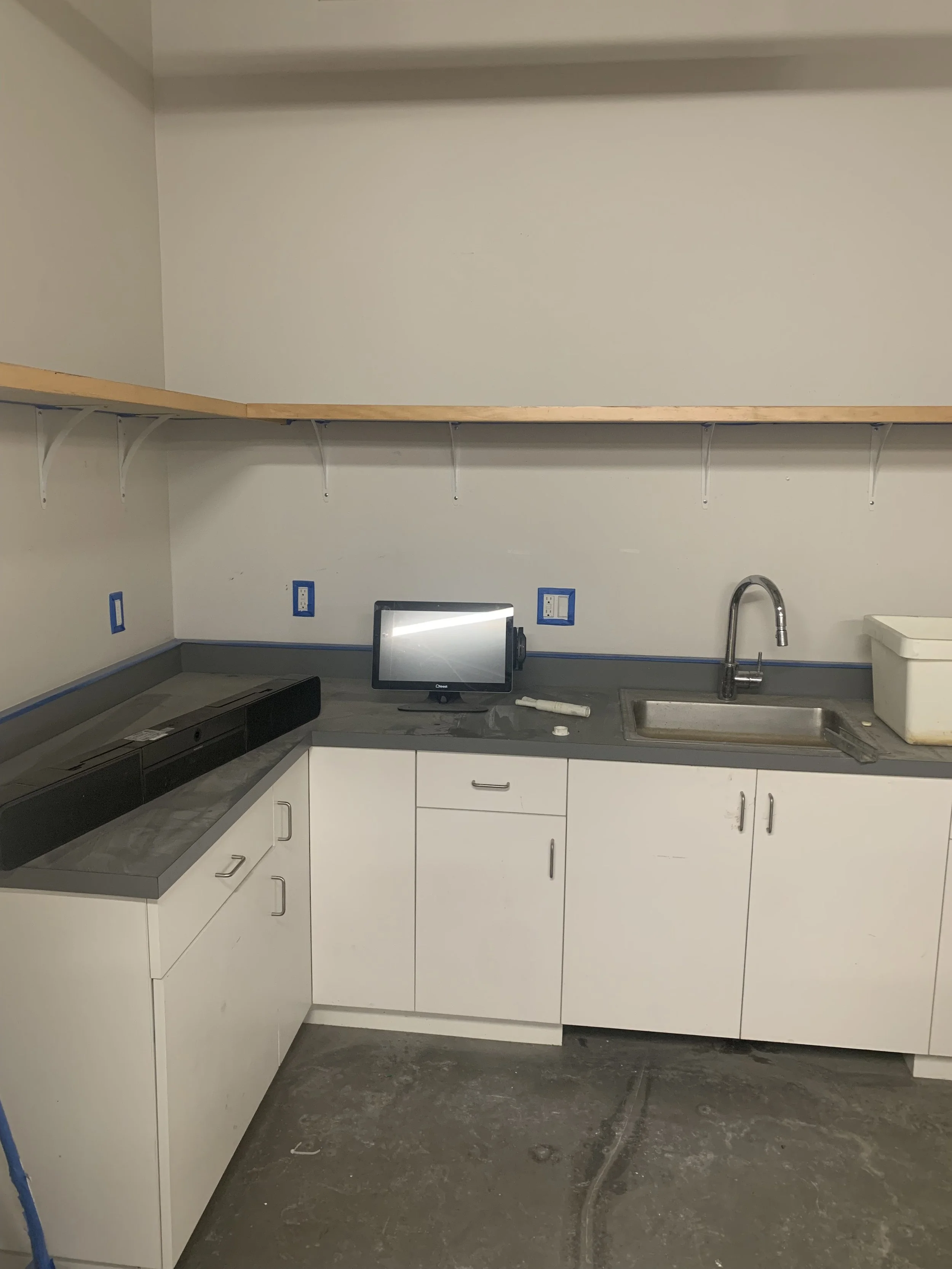  Warfield Commons basement sink 