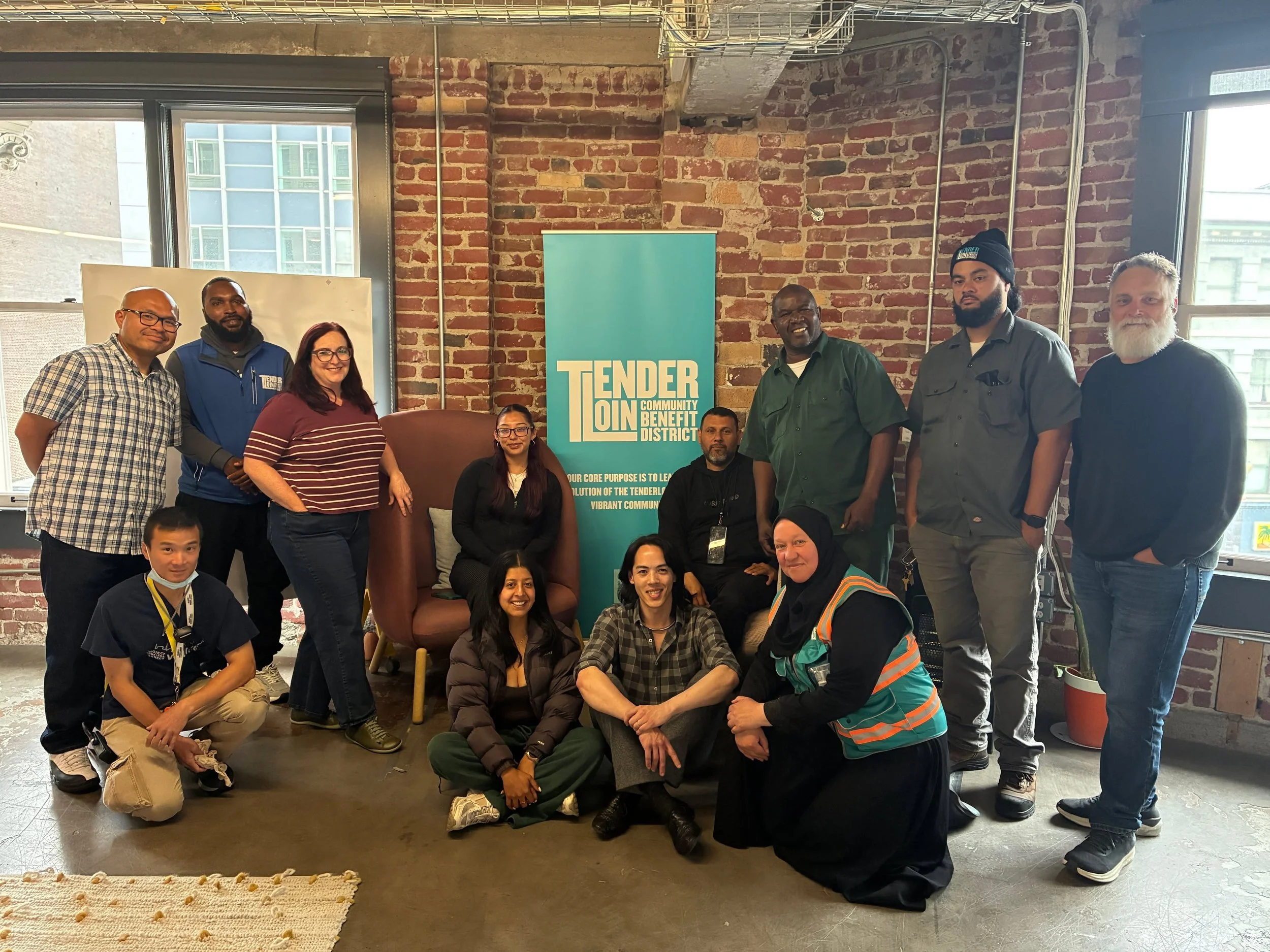 A new floor, the same commitment to the Tenderloin 🧡

Our friends at the Tenderloin Community Benefit District are settling into their new home on the fourth floor at Warfield Commons. As they continue creating a welcoming, collaborative space for t
