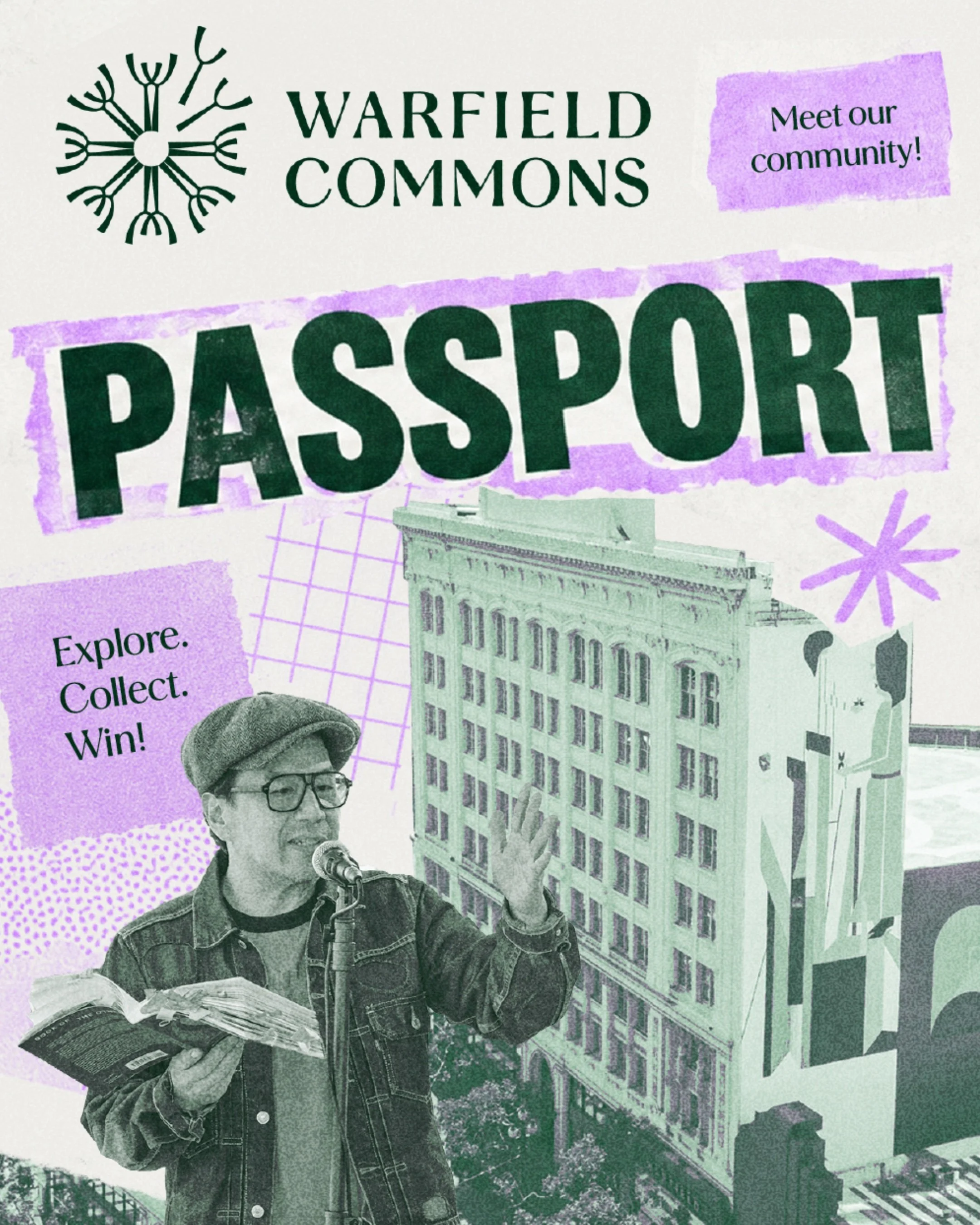 The passports have been stamped, the entries are in, and we have our winners! 🎟️🎉

At the Warfield Commons Housewarming and Grand Opening celebrations, guests were invited to explore the building, meet our community, and collect stamps along the wa