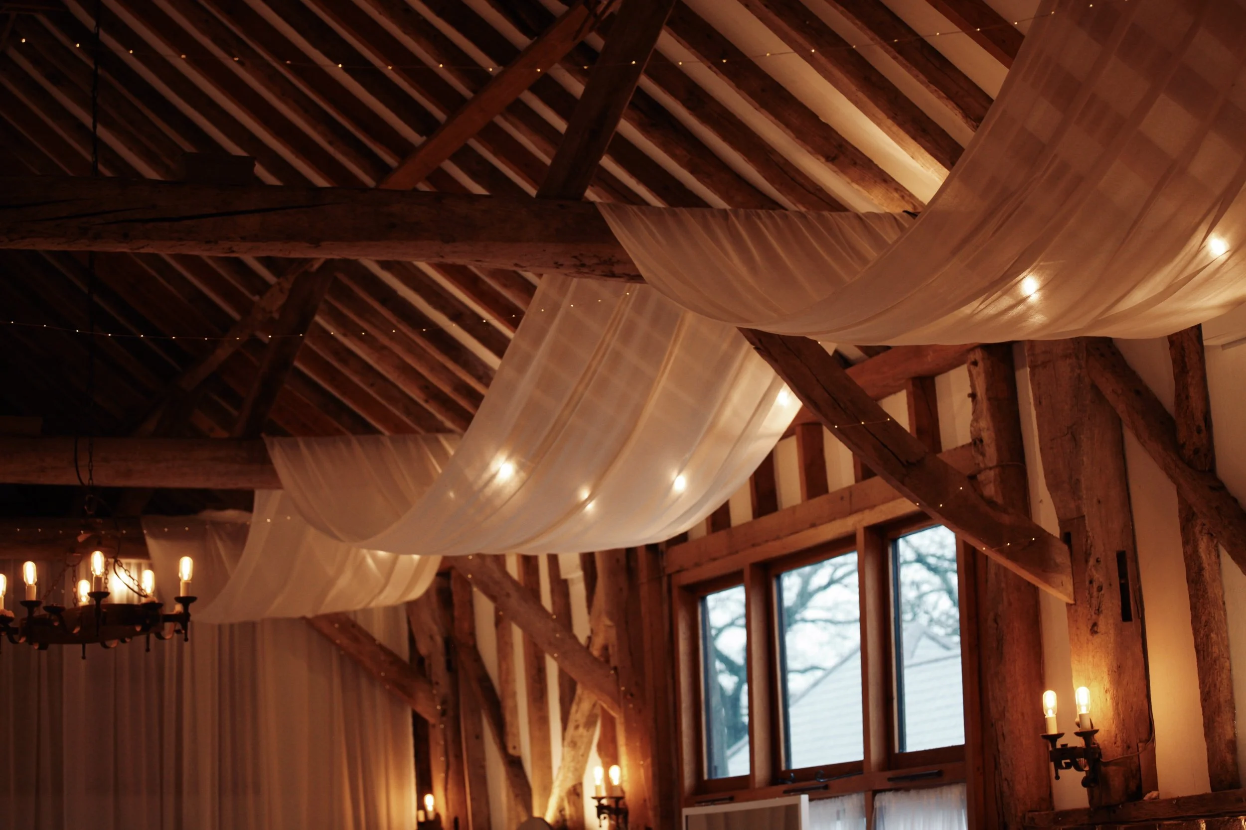 Characterful barn studio with exposed beams, home to yoga and Pilates teacher training at SoulSpace Academy.