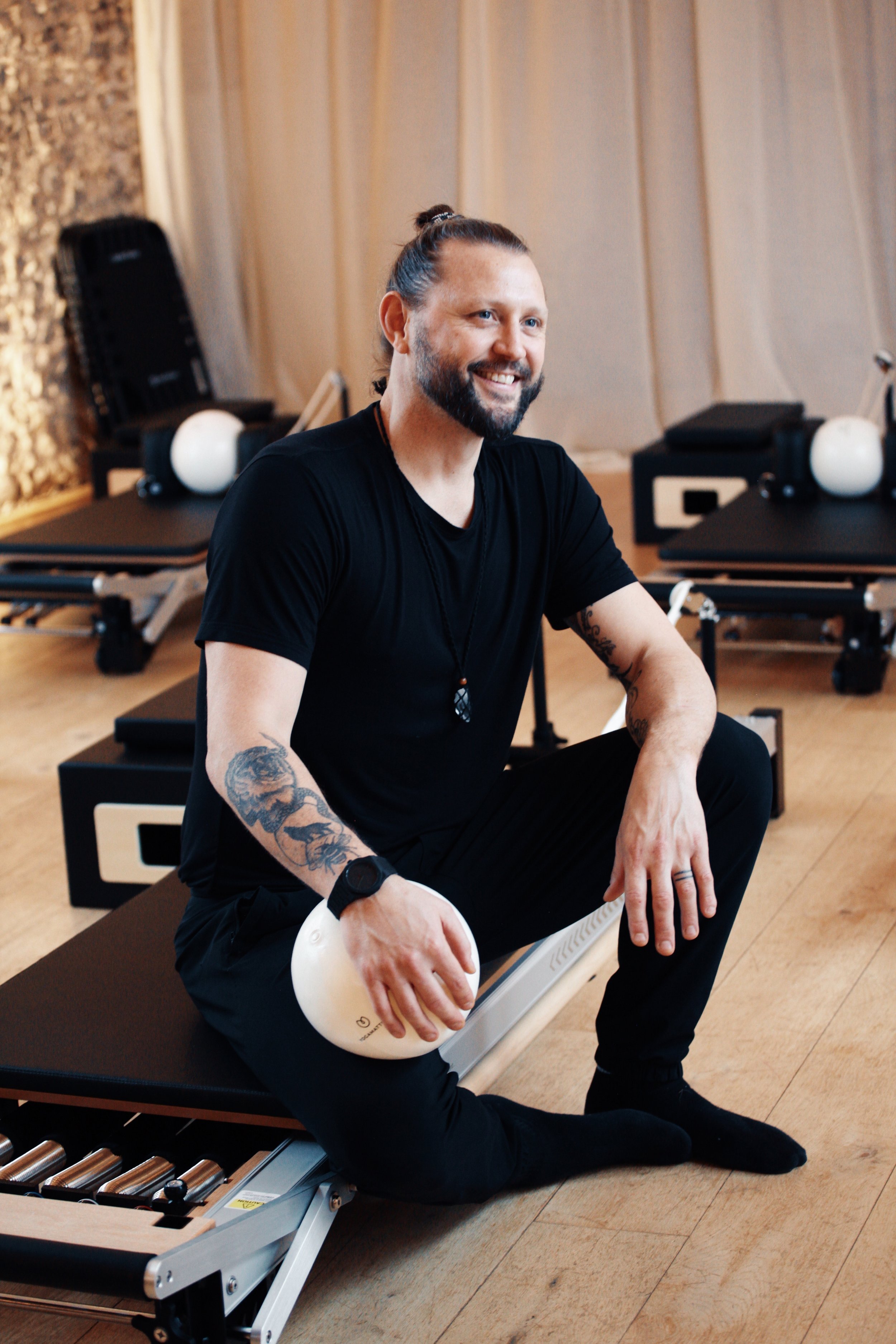 Owen Hutchinson, Pilates educator and teacher trainer at SoulSpace Academy, leading professional movement education programmes.