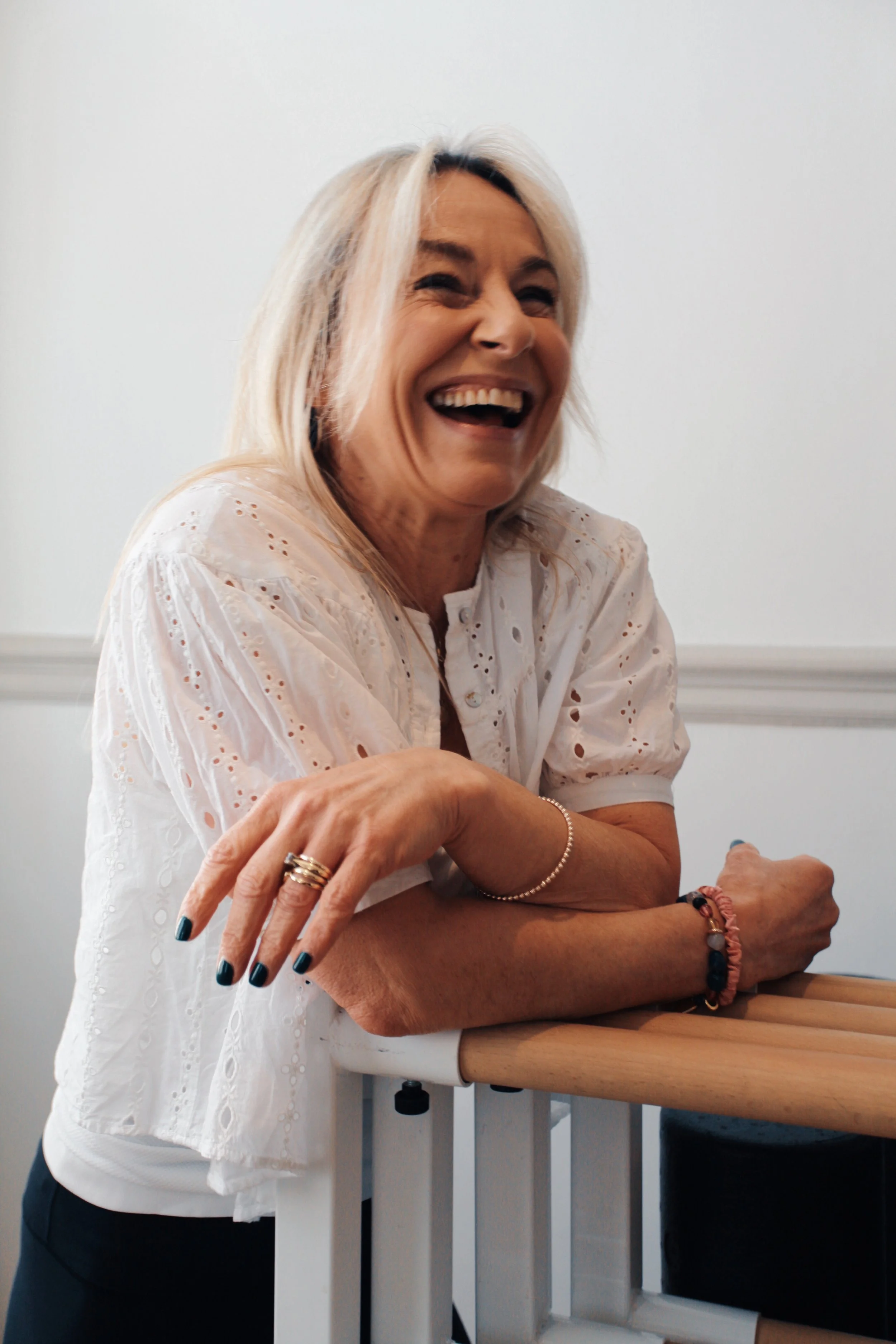 Tracey, Pilates educator and teacher trainer at SoulSpace Academy, bringing warmth, experience and expert guidance to Pilates teacher training.
