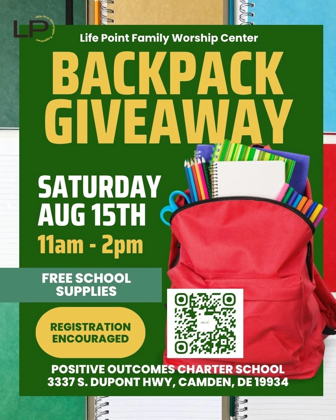 BackPack GiveAway