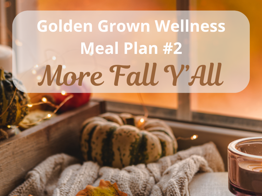 Meal Plan #2 - More Fall Y’All