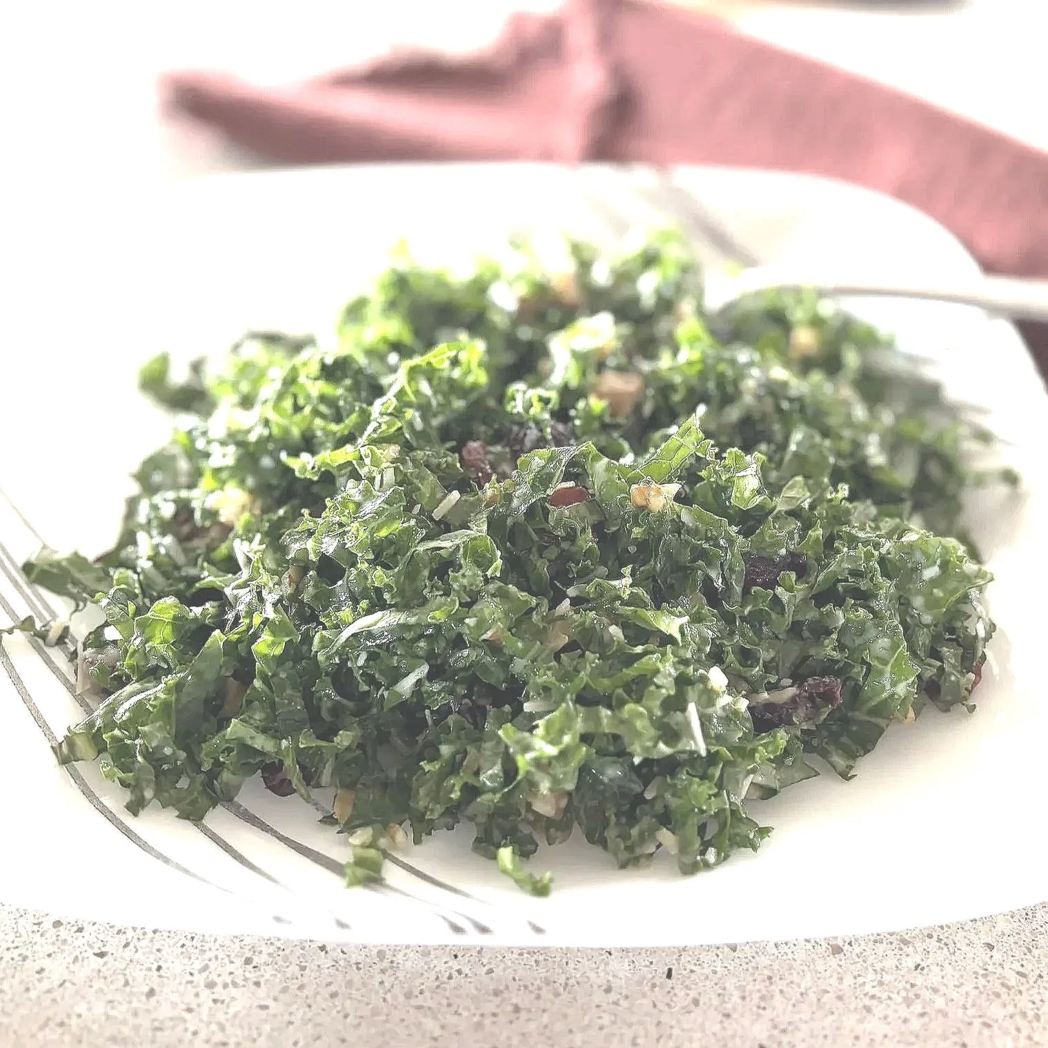 Citrus Kale Salad (With Orange Dijon Dressing)