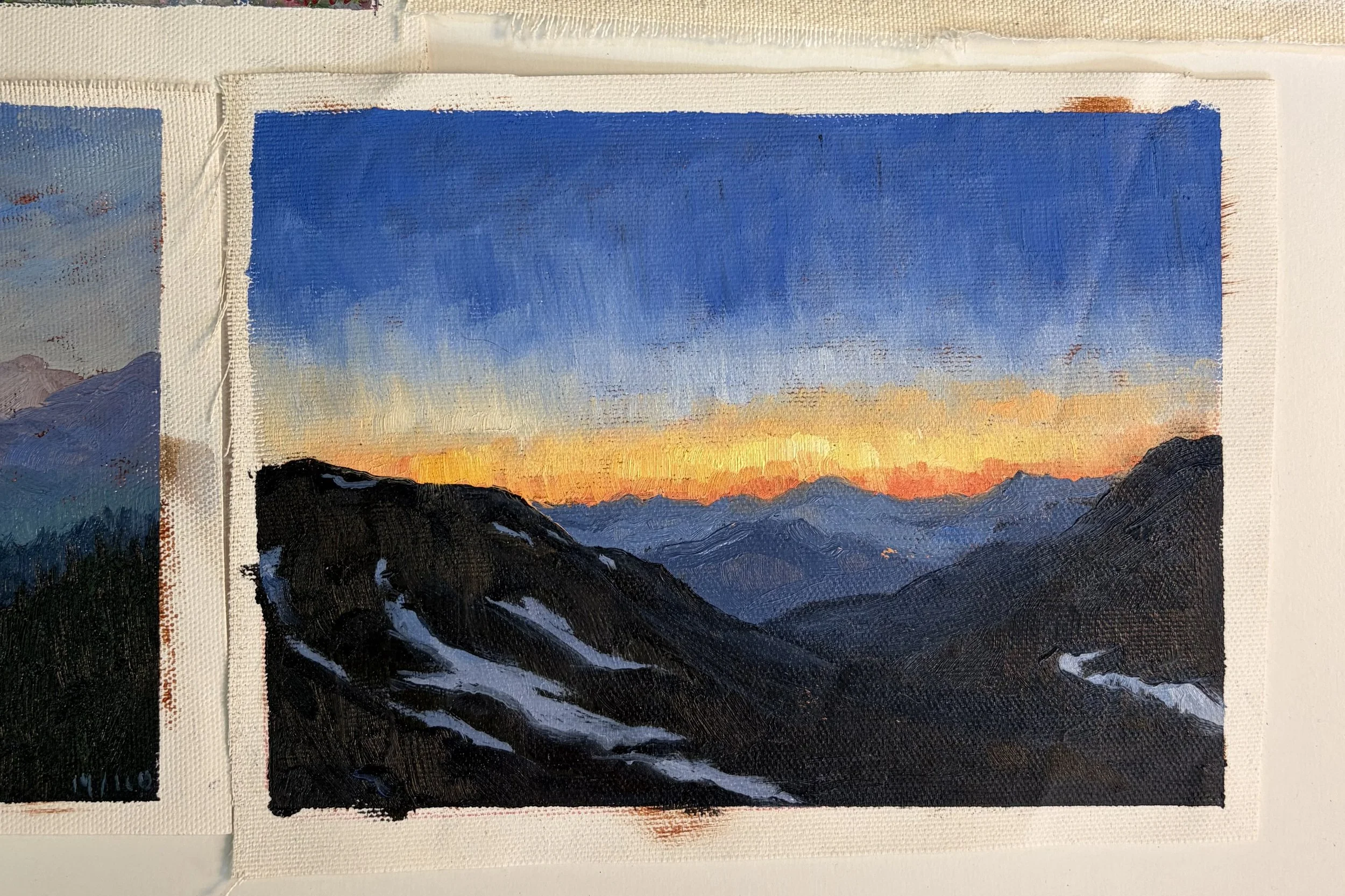 Day 19/100 - Nightfall under Panorama Ridge