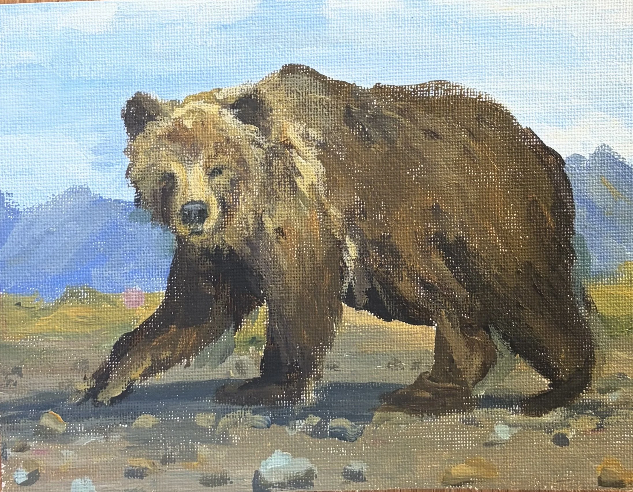 Day 2/100 - Brown Bear