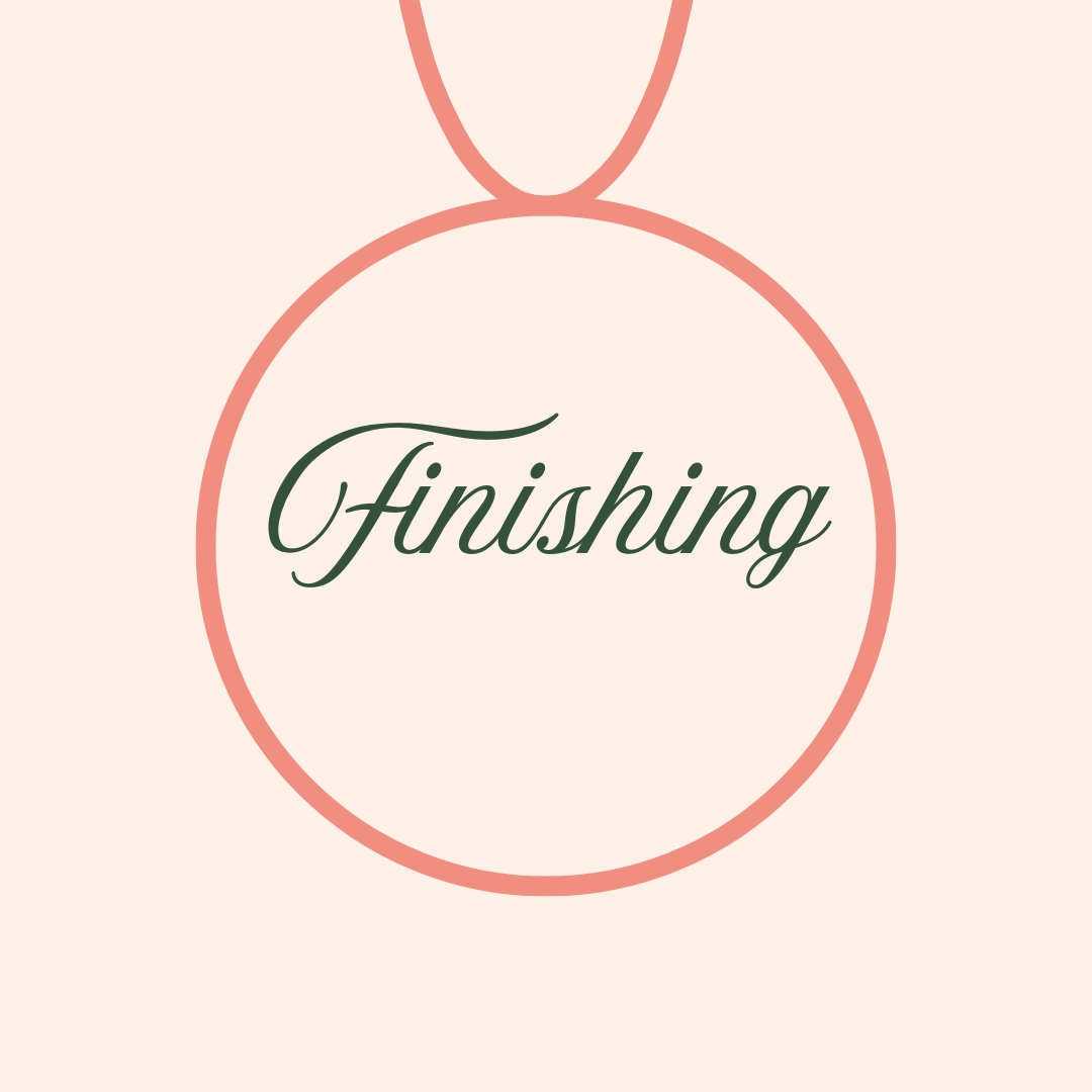 Finishing Your Canvas
