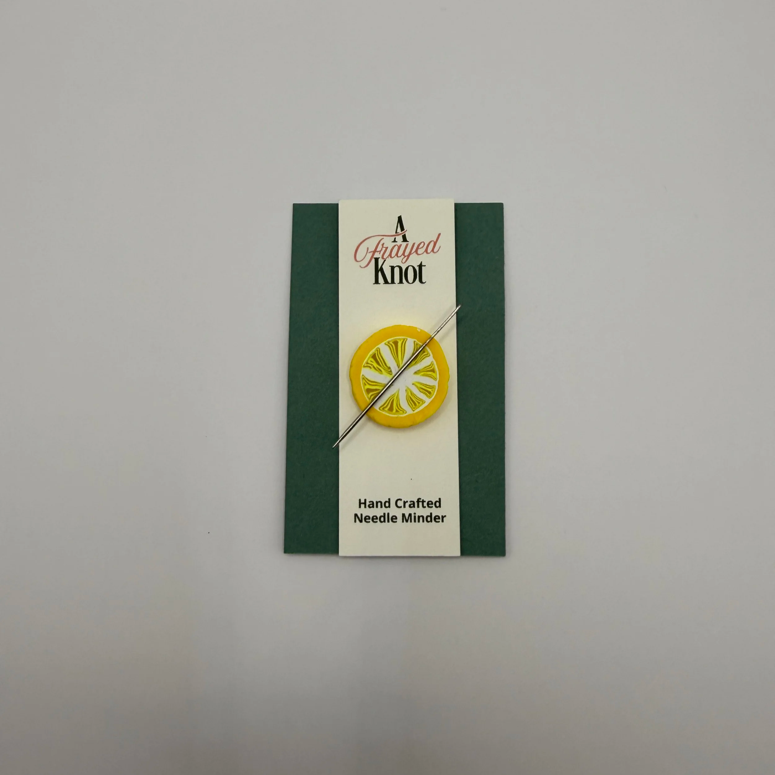 Lemon Slice With Needle