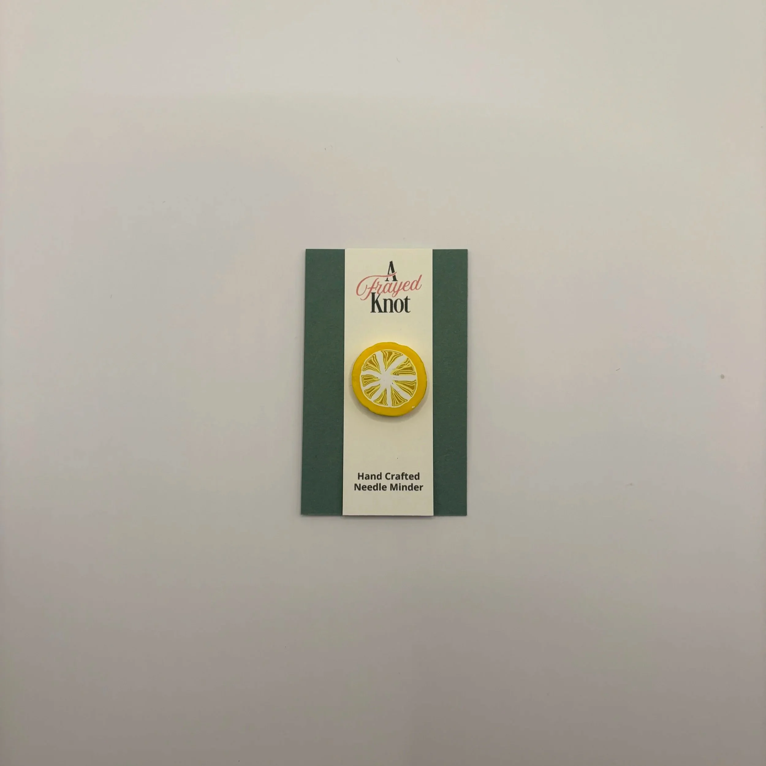 Lemon Slice Needle Minder