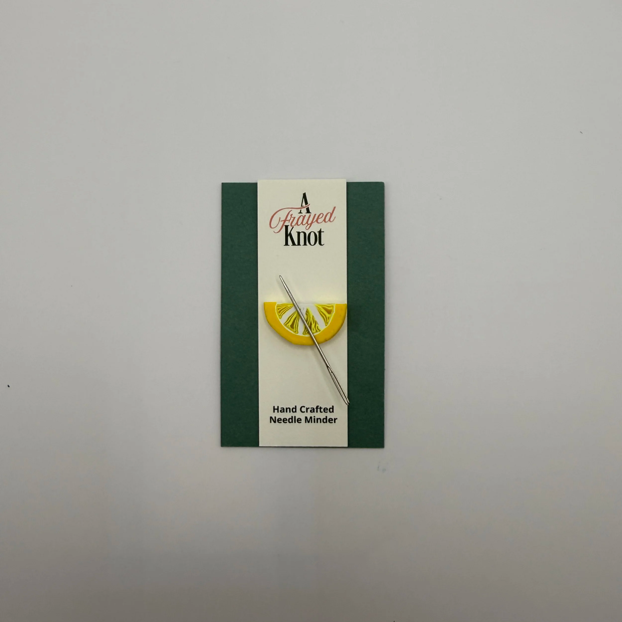 Lemon Slice With Needle